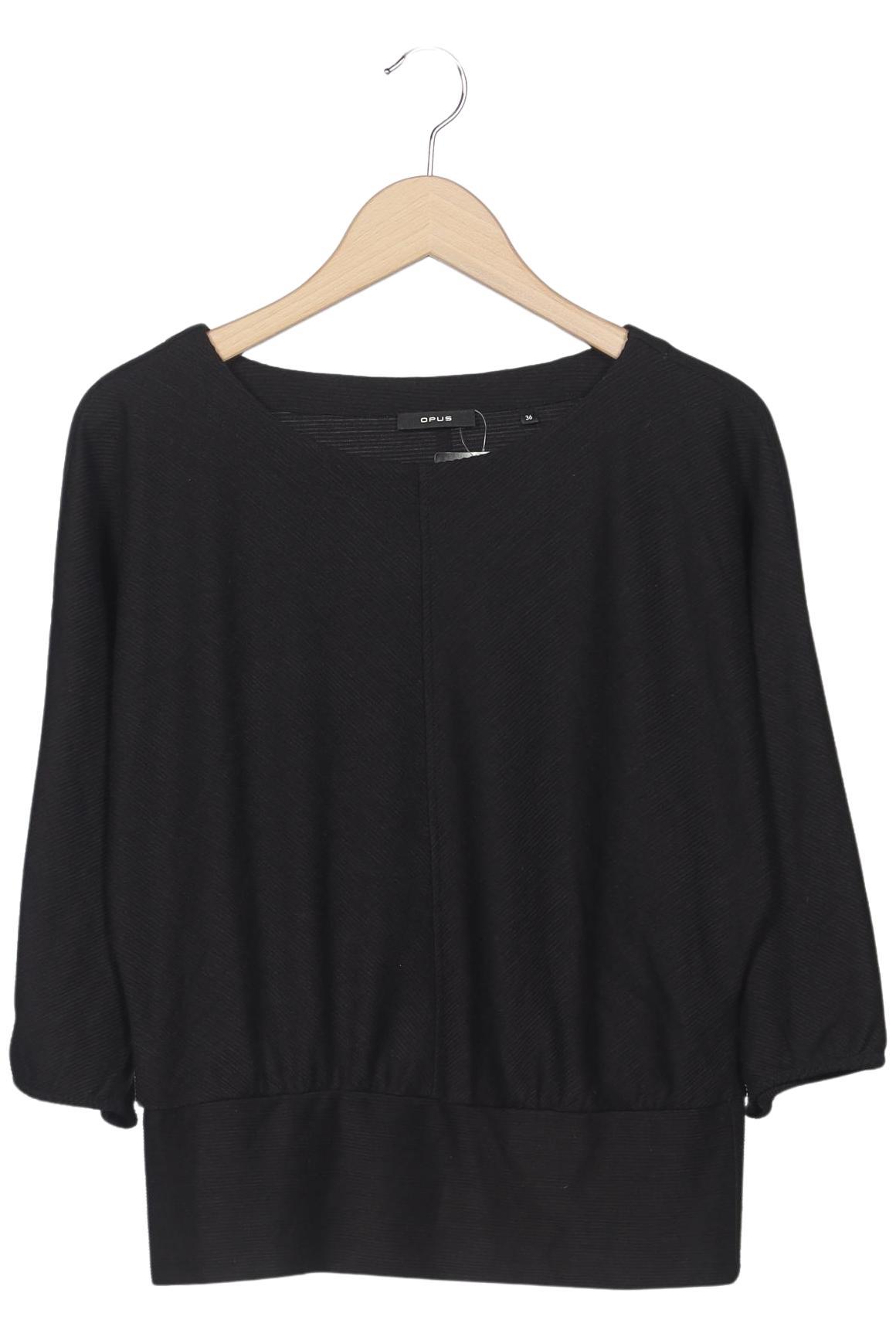 

Opus Damen Sweatshirt, schwarz, Gr. 36