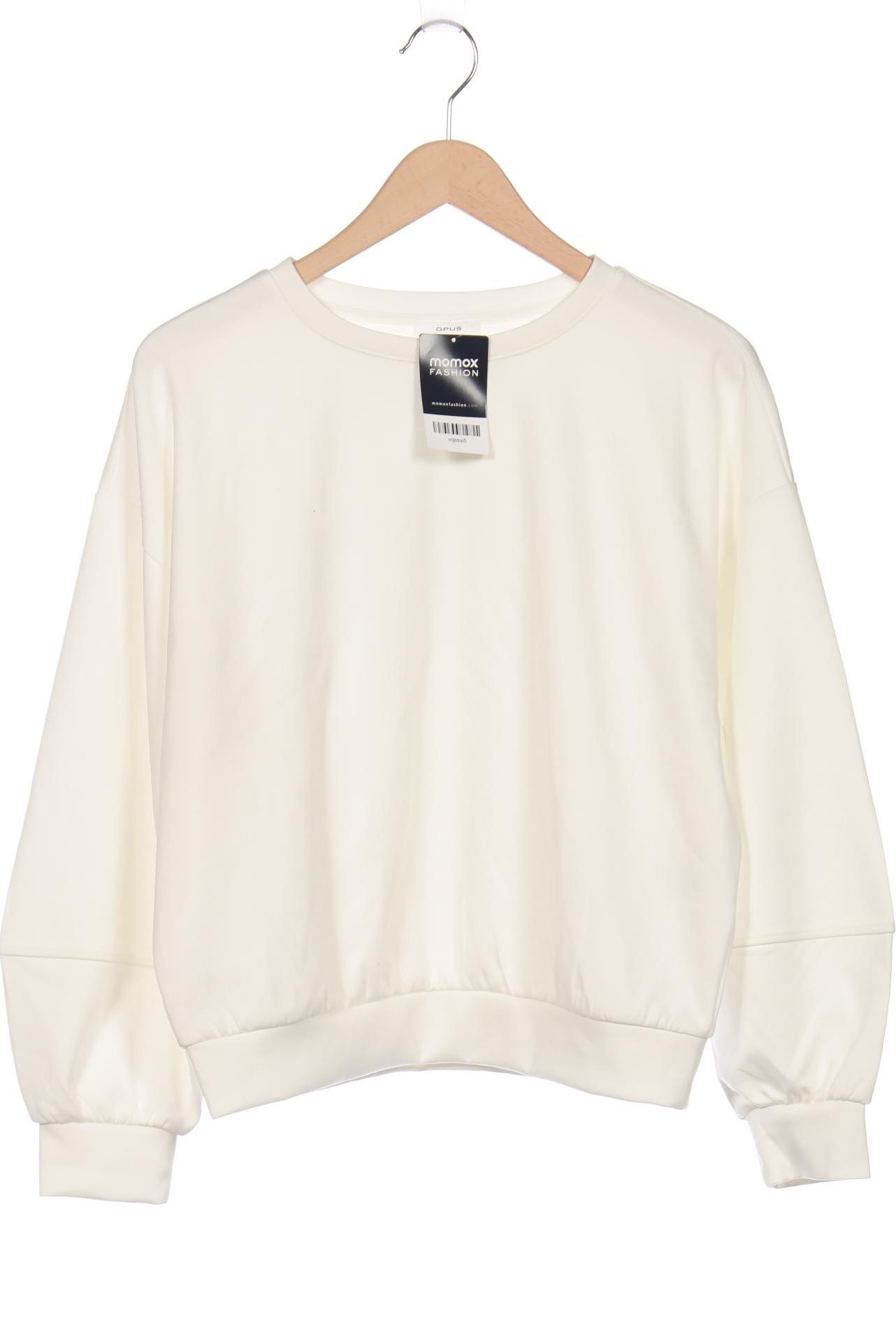 

Opus Damen Sweatshirt, weiß, Gr. 36