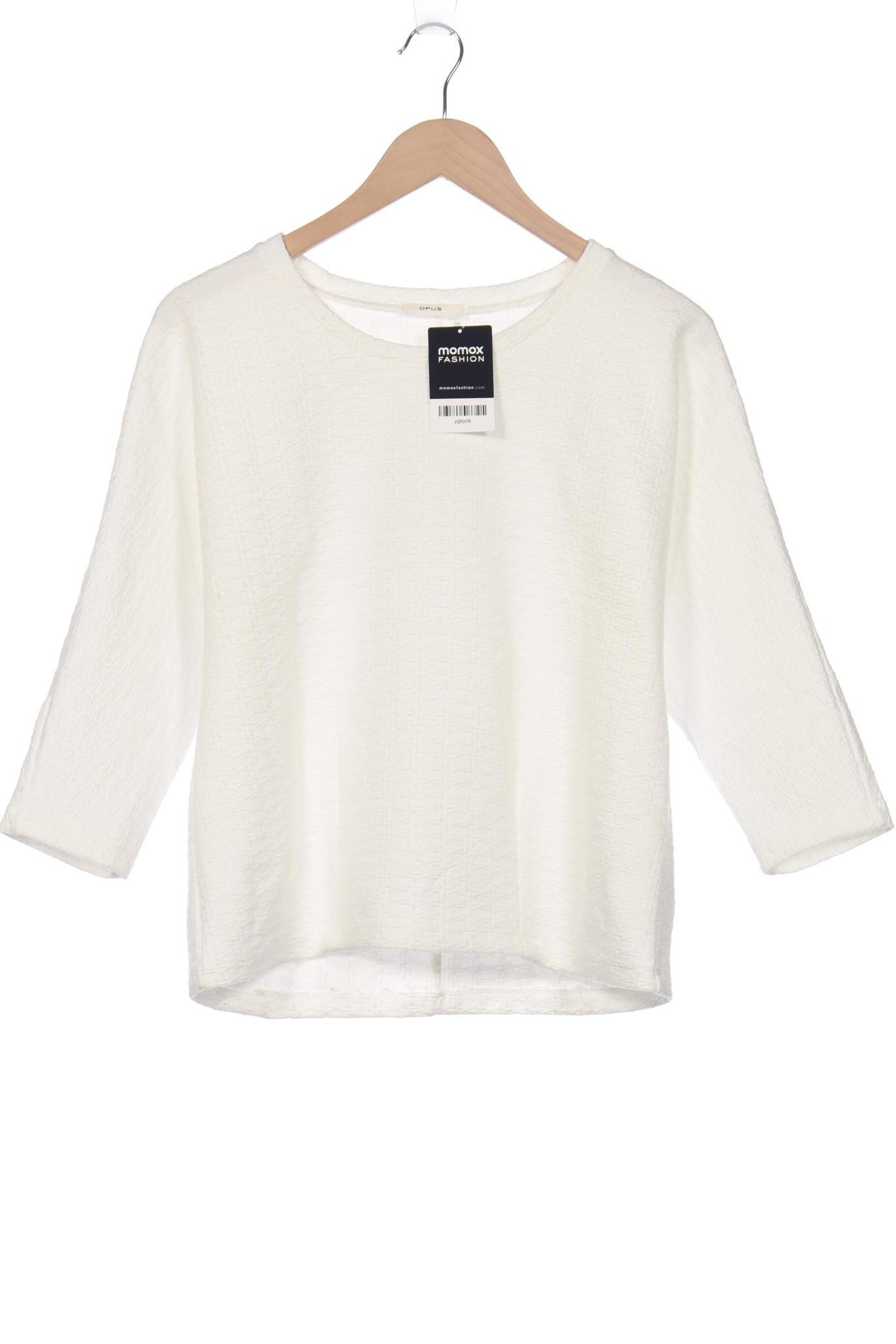 

Opus Damen Sweatshirt, weiß, Gr. 38