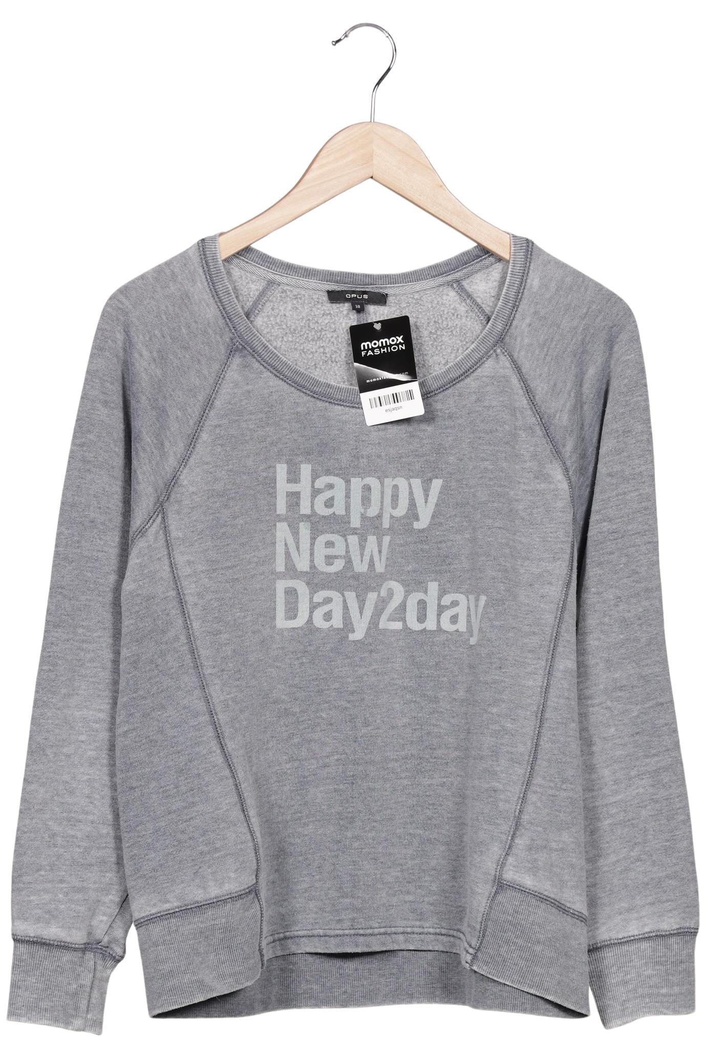 

Opus Damen Sweatshirt, grau, Gr. 38