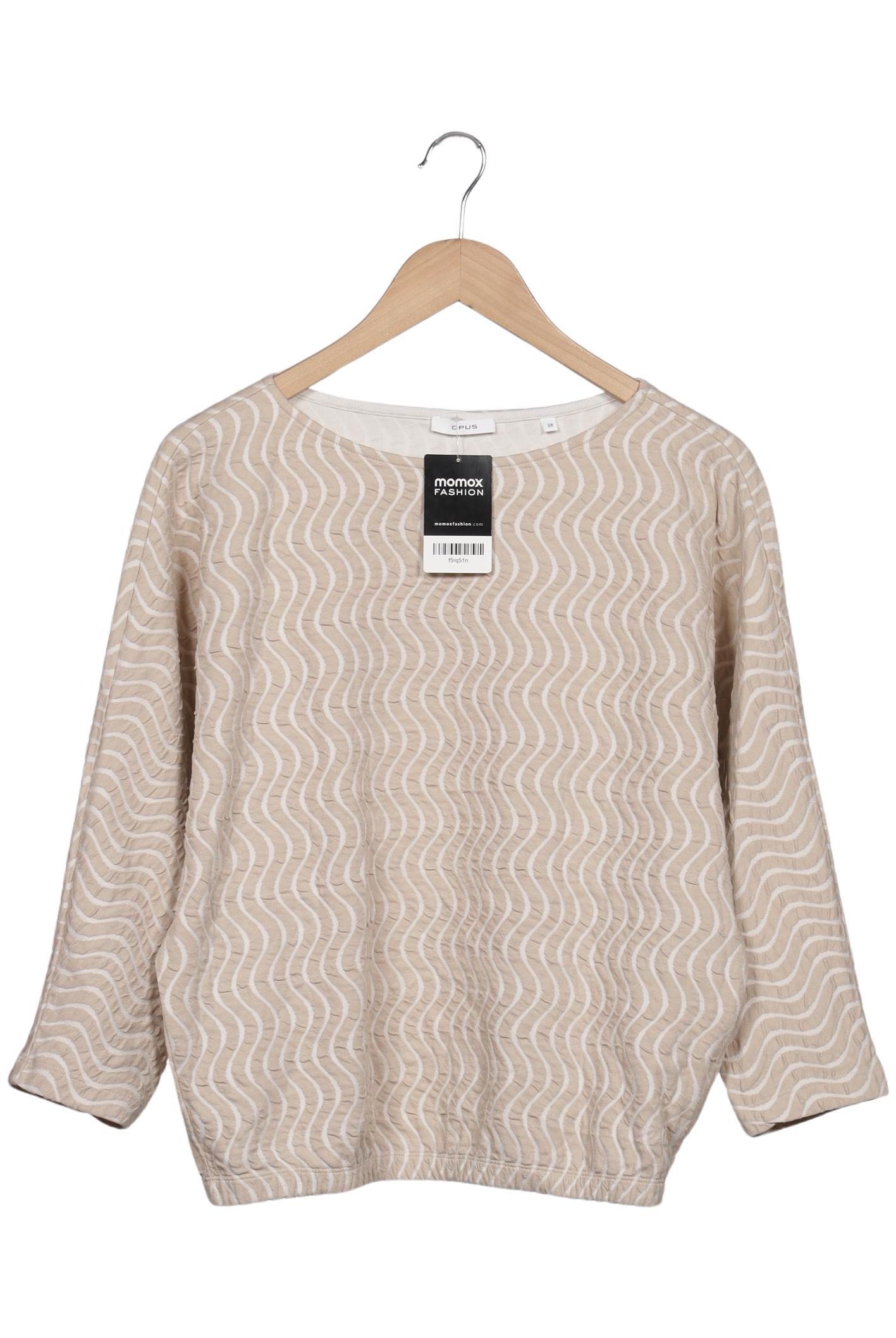 

Opus Damen Sweatshirt, beige, Gr. 38