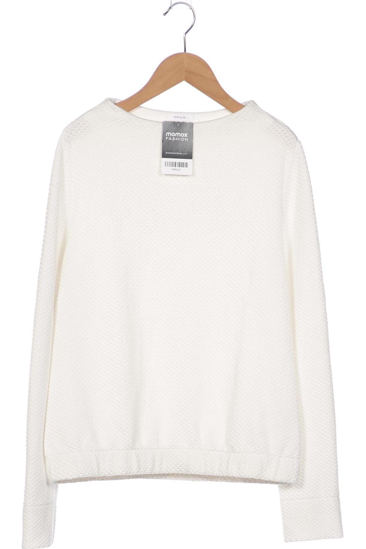 

Opus Damen Sweatshirt, weiß, Gr. 38