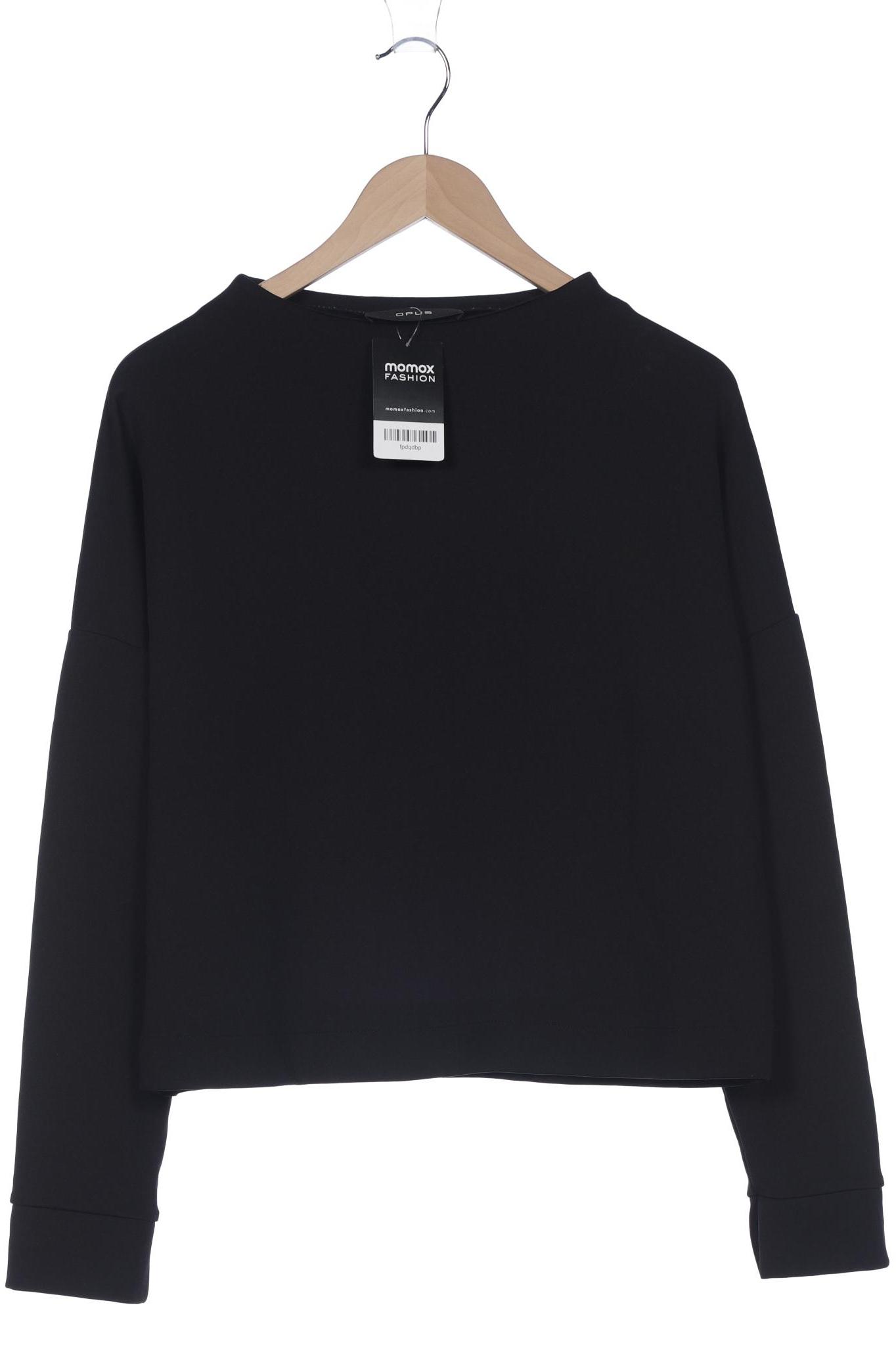 

Opus Damen Sweatshirt, schwarz