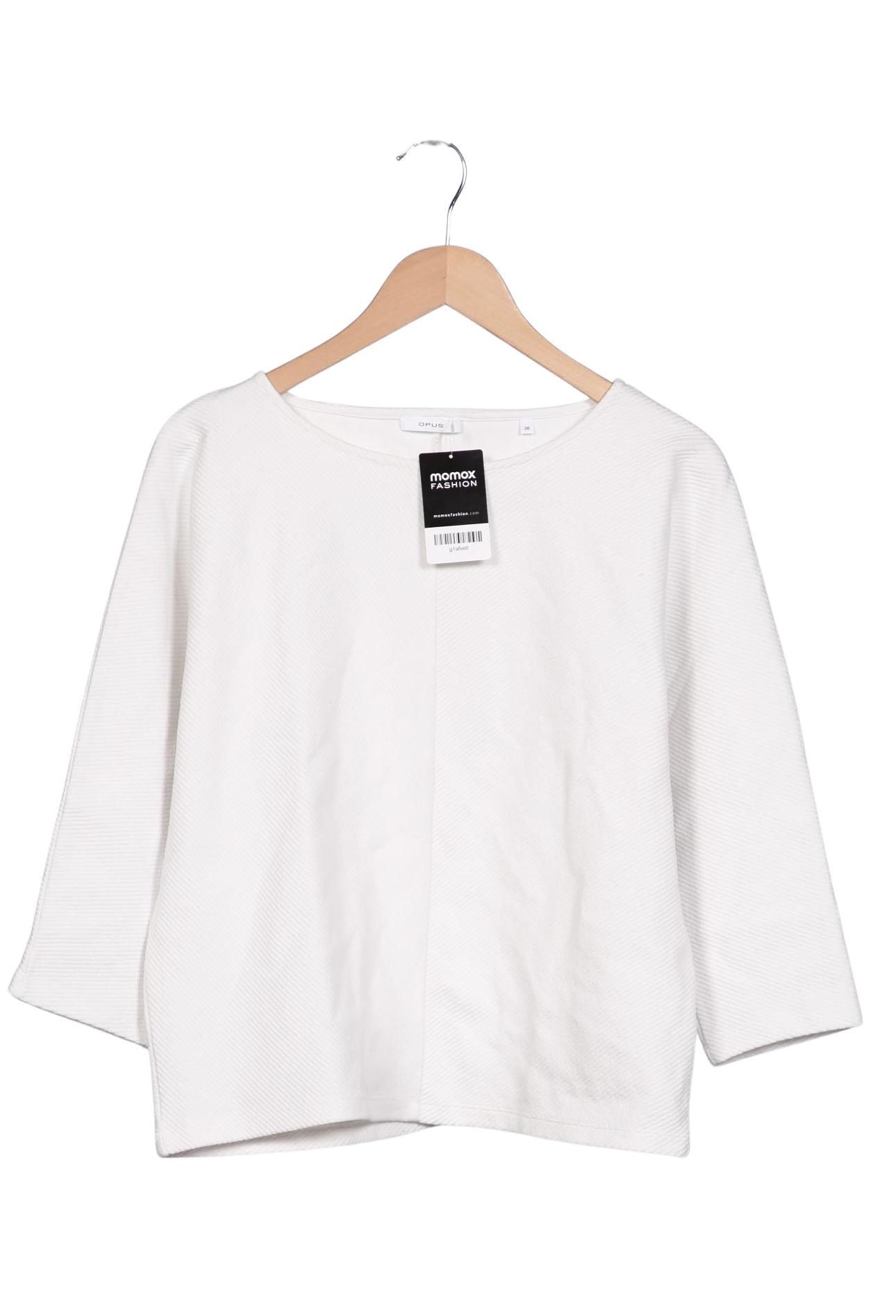 

Opus Damen Sweatshirt, weiß, Gr. 38