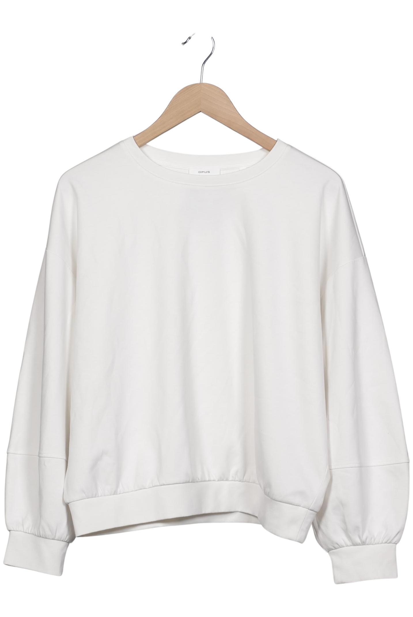 

Opus Damen Sweatshirt, weiß, Gr. 38