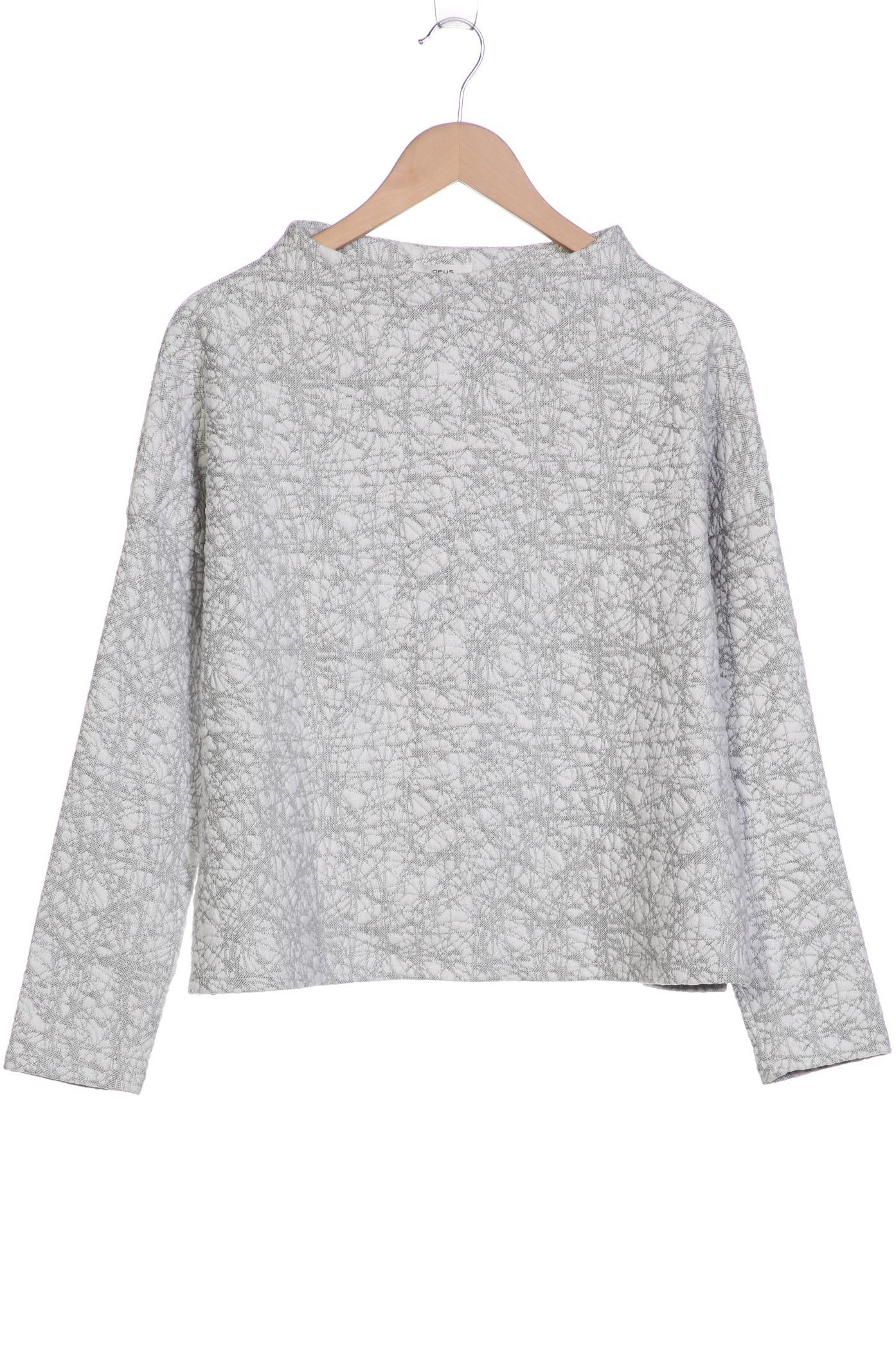 

Opus Damen Sweatshirt, weiß, Gr. 36