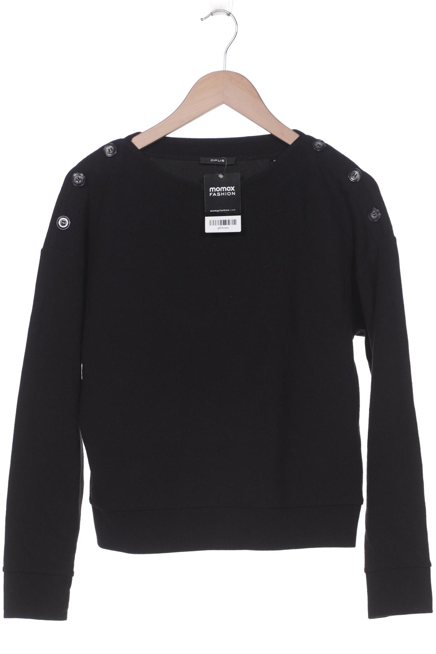 

Opus Damen Sweatshirt, schwarz, Gr. 36