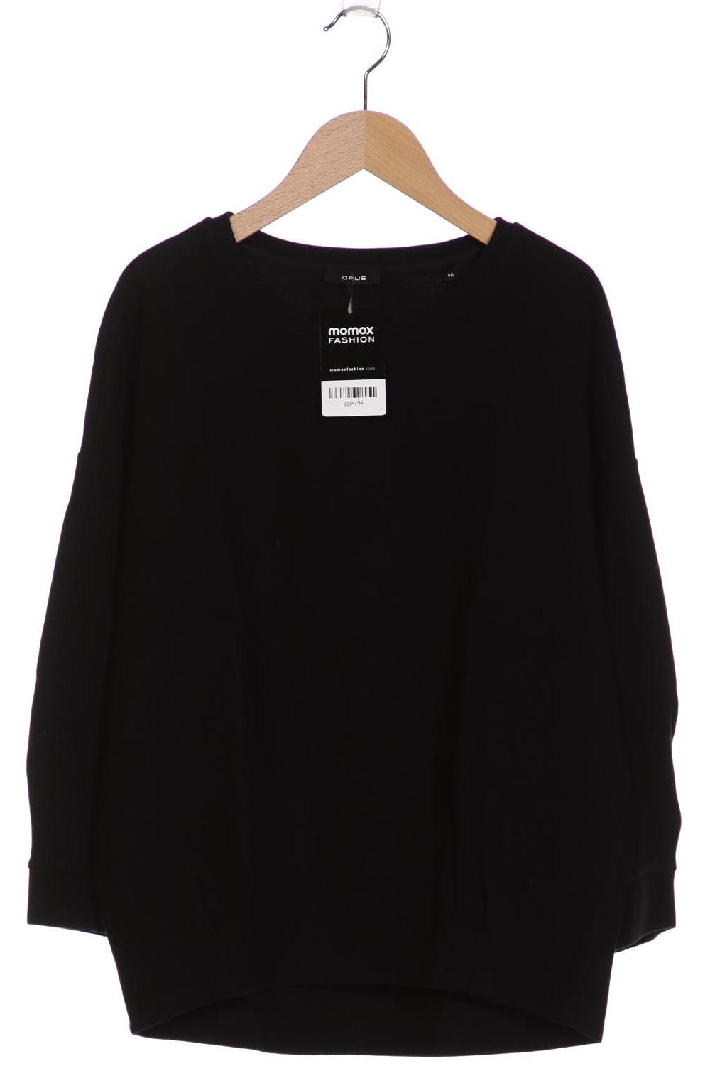 

Opus Damen Sweatshirt, schwarz, Gr. 40