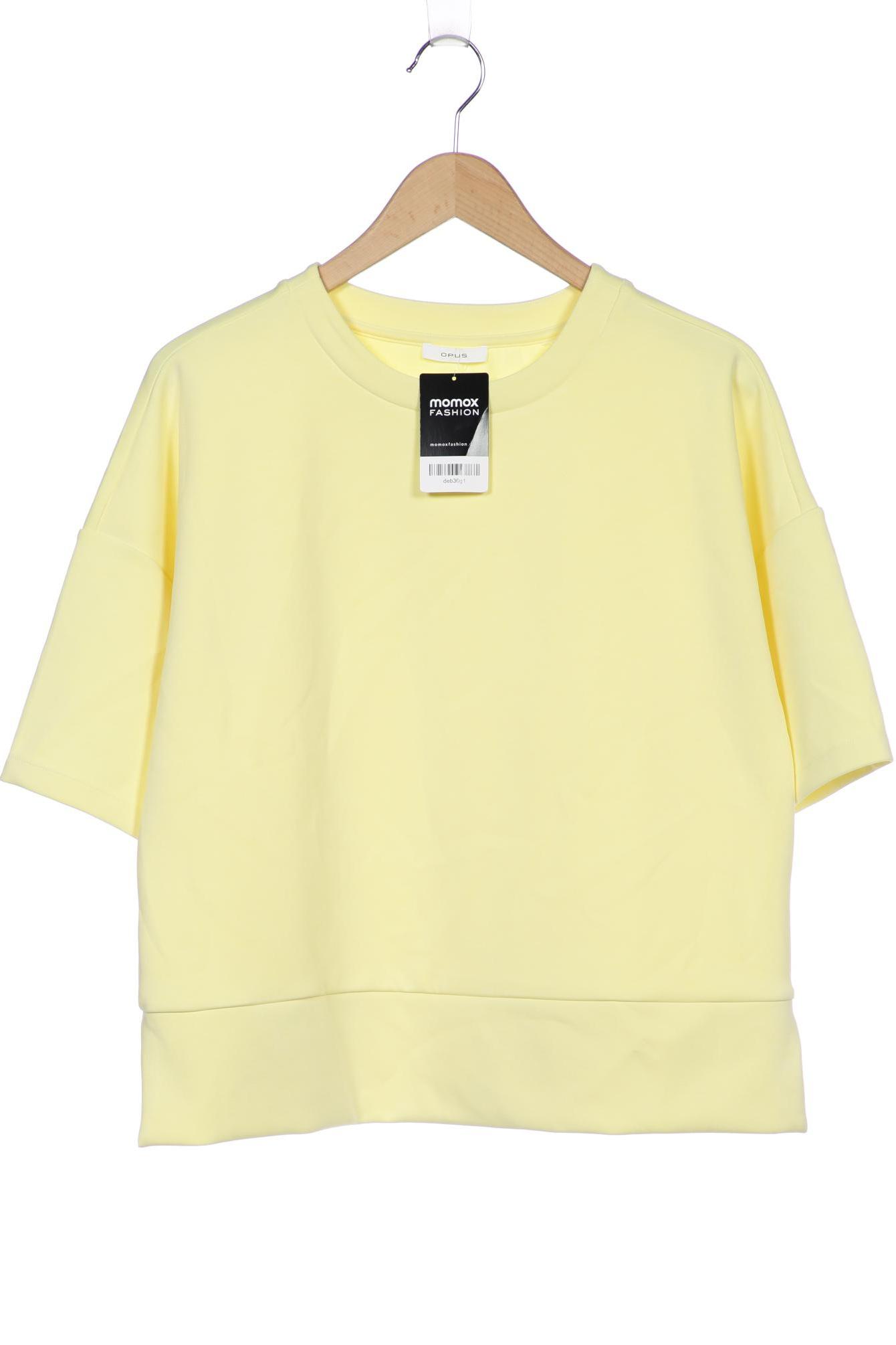 

Opus Damen Sweatshirt, gelb, Gr. 42
