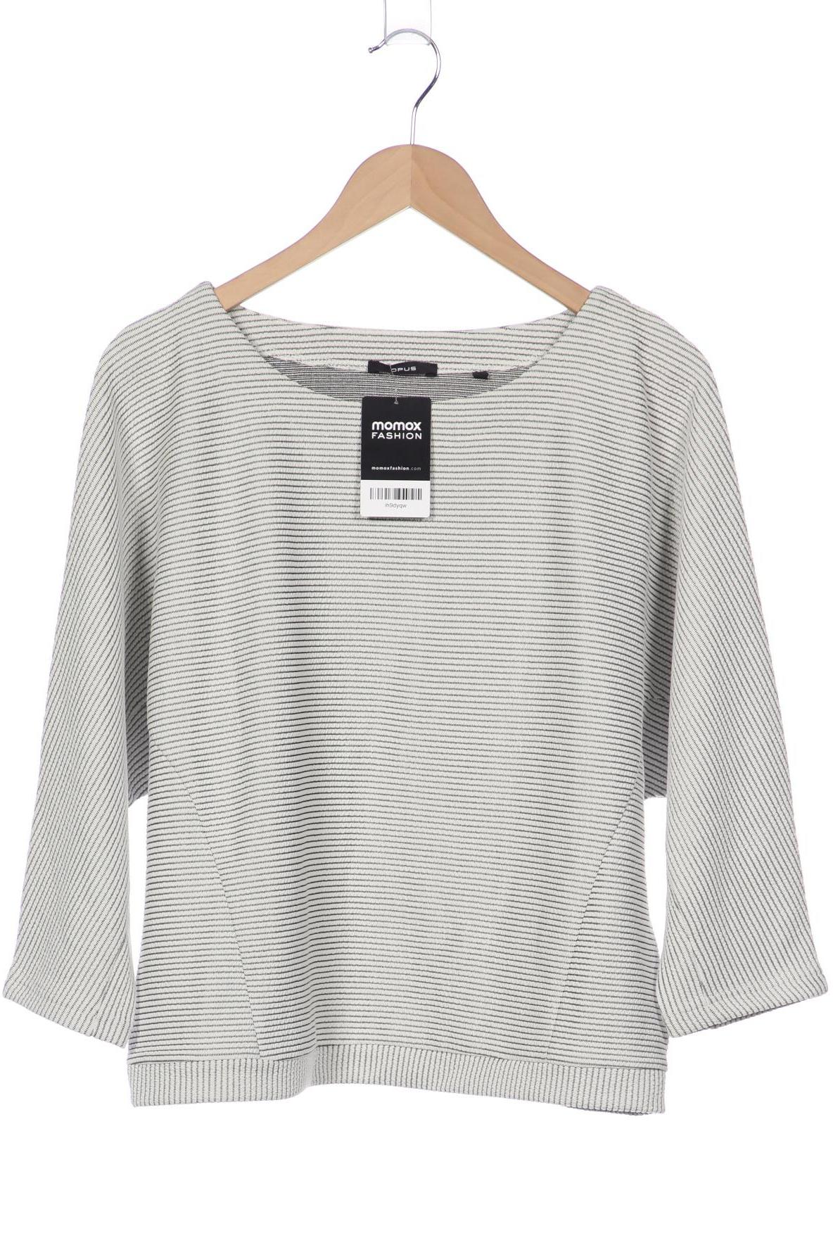 

Opus Damen Sweatshirt, weiß, Gr. 38