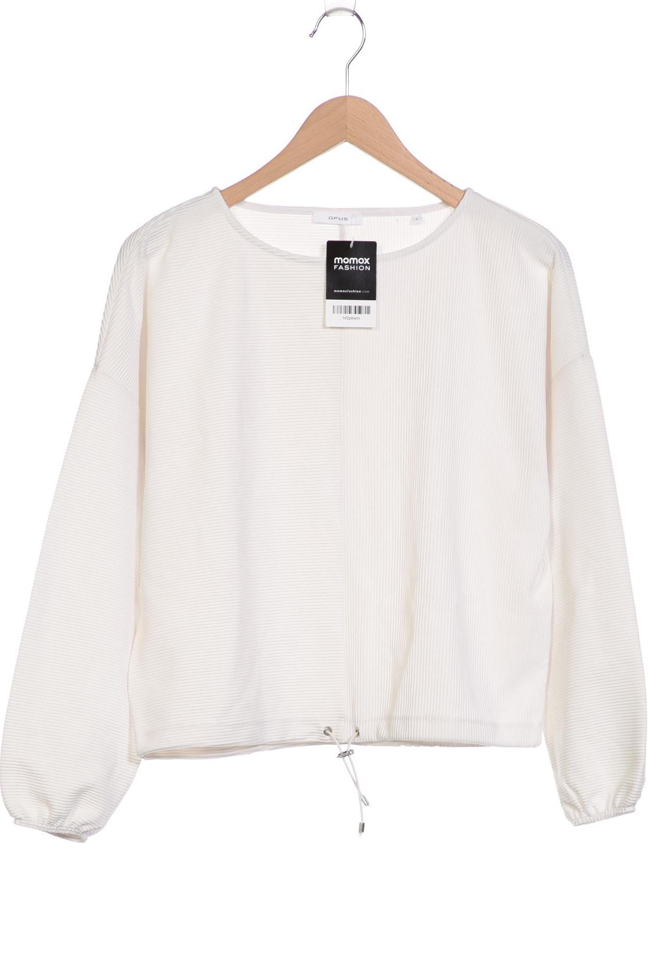 

Opus Damen Sweatshirt, weiß, Gr. 36