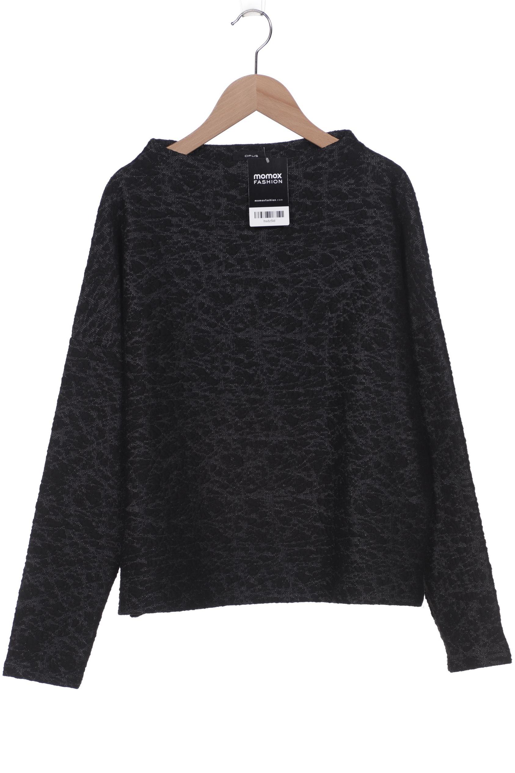 

Opus Damen Sweatshirt, schwarz