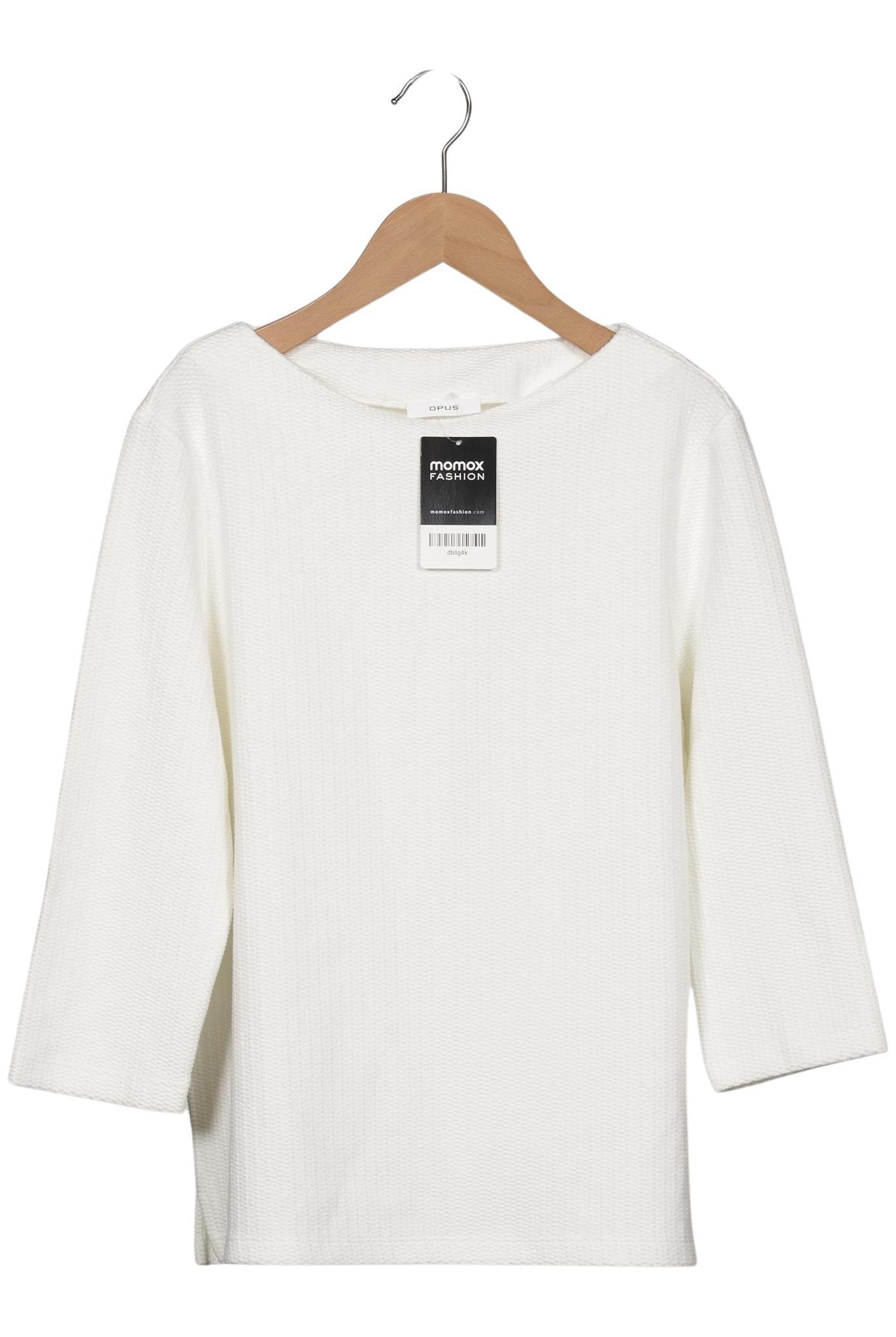 

Opus Damen Sweatshirt, weiß, Gr. 38