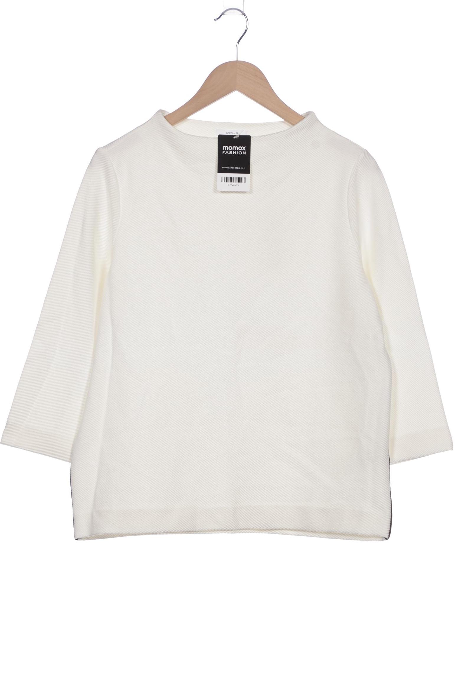 

Opus Damen Sweatshirt, weiß, Gr. 38