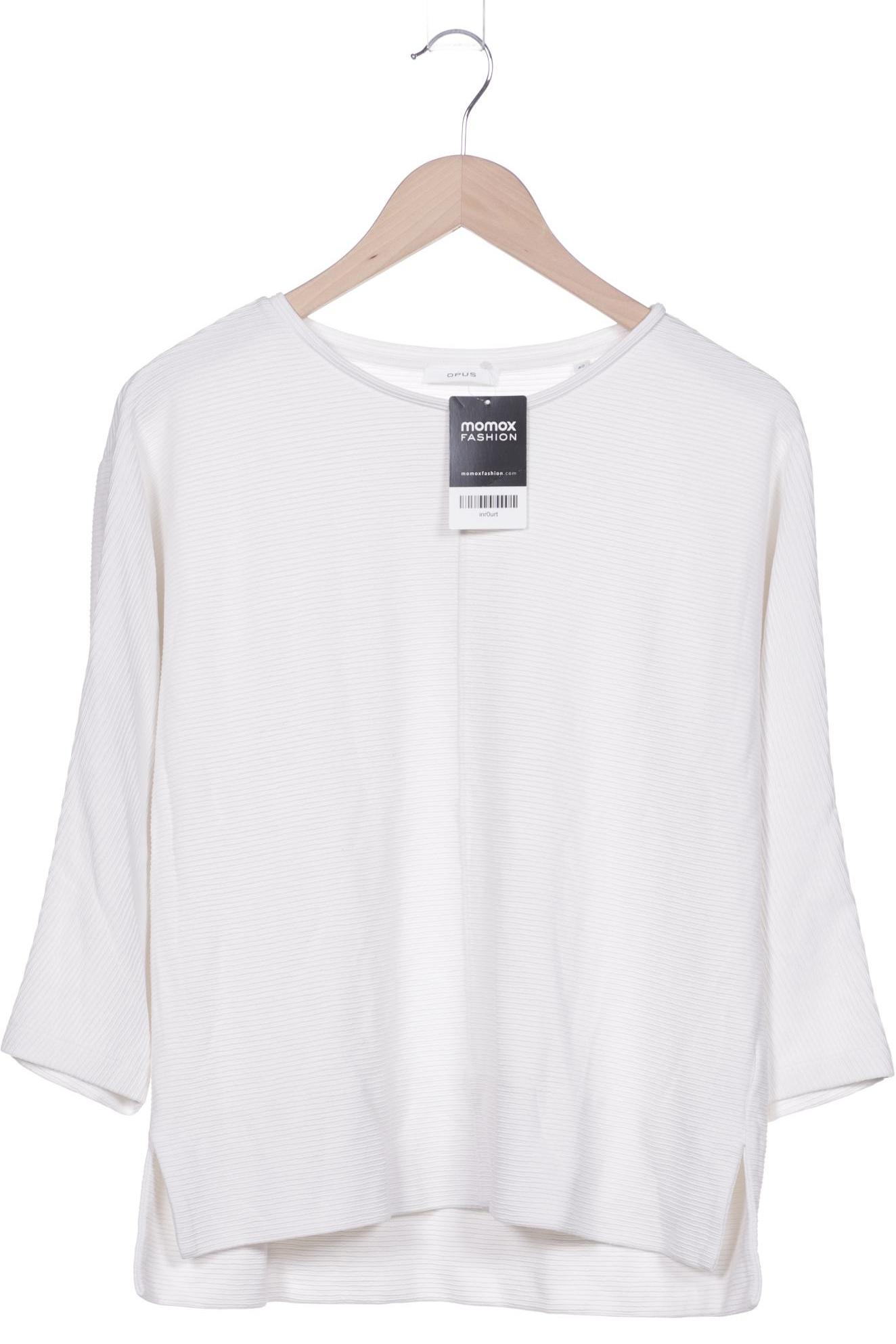 

Opus Damen Sweatshirt, weiß, Gr. 40
