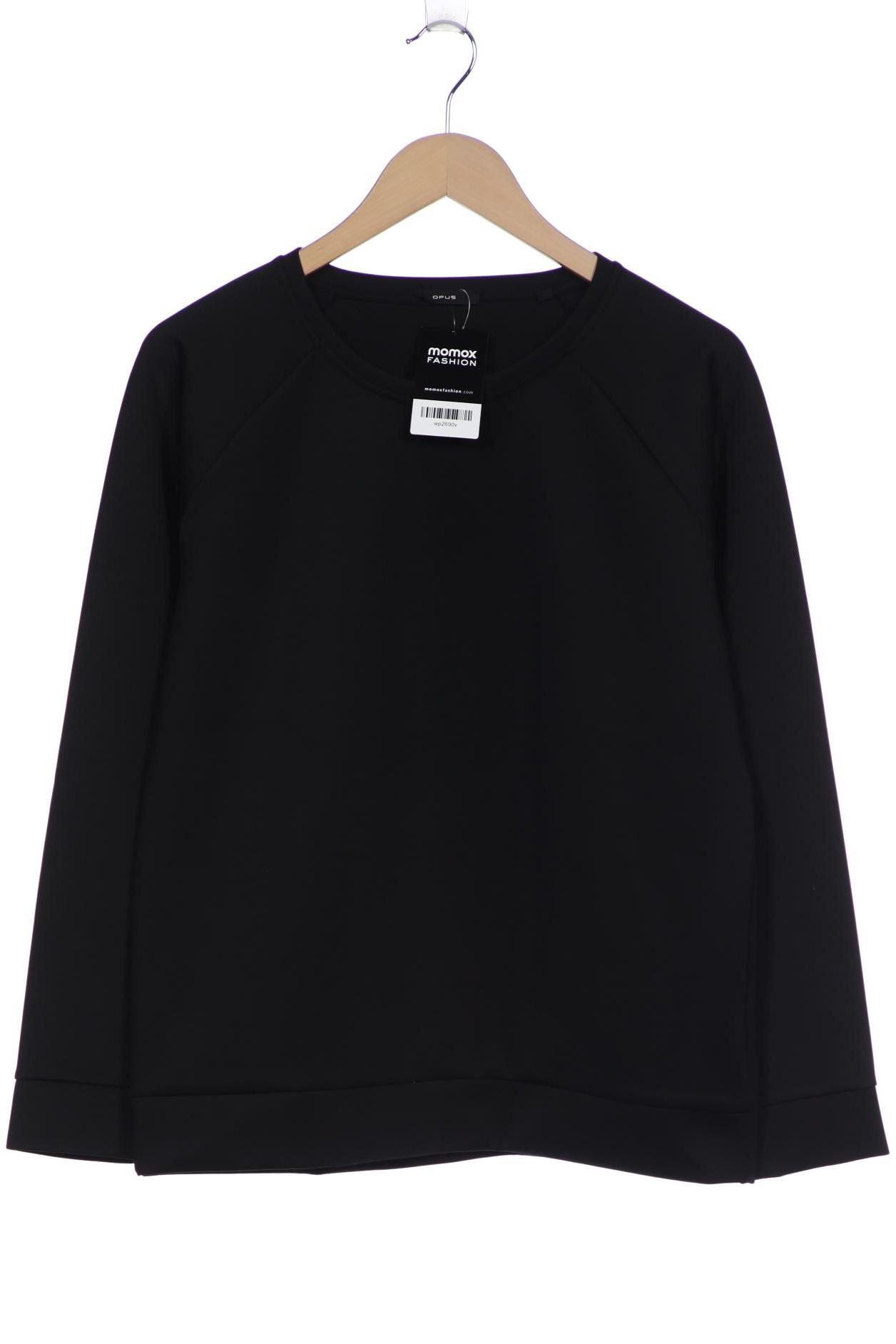 

Opus Damen Sweatshirt, schwarz