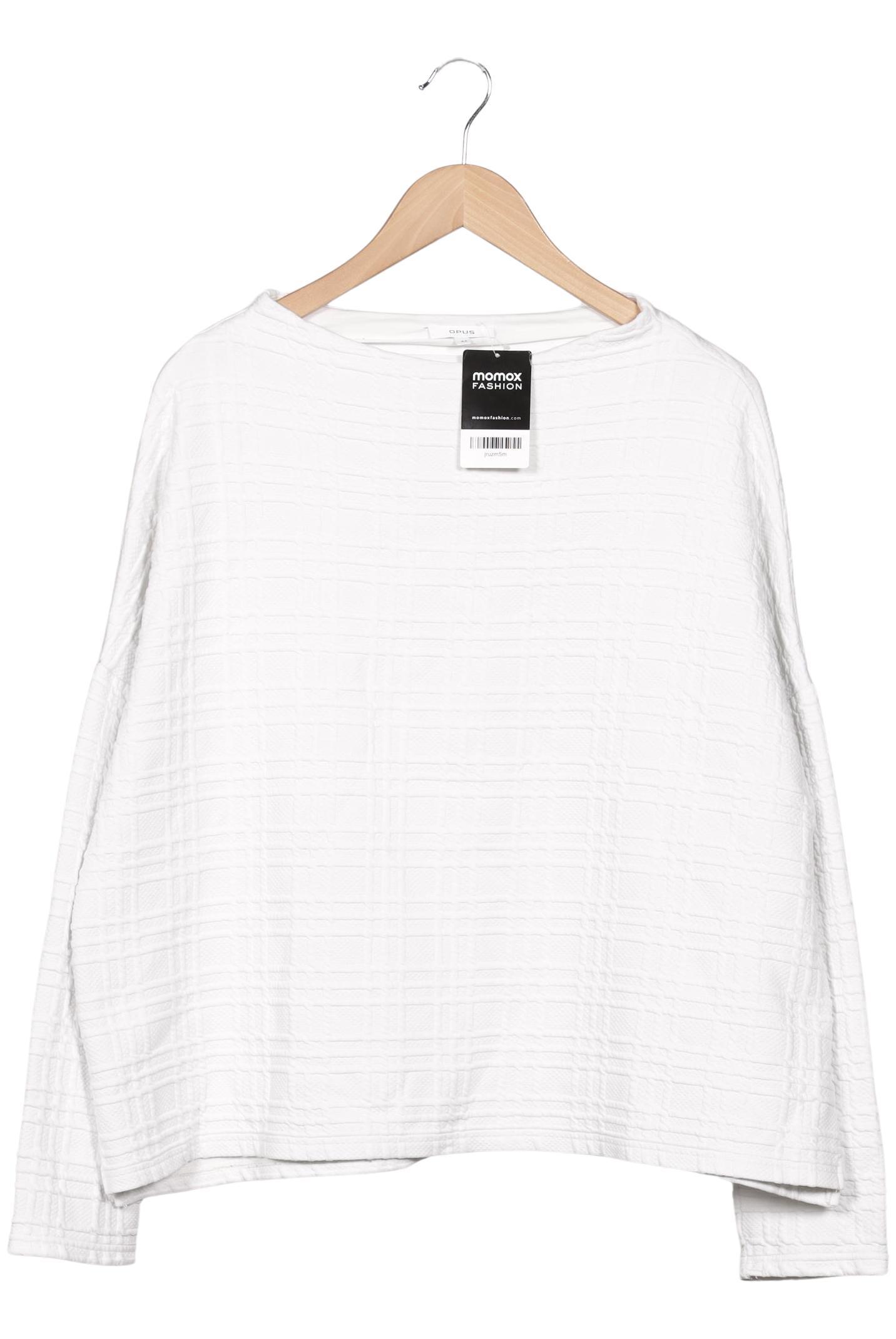 

Opus Damen Sweatshirt, weiß, Gr. 44