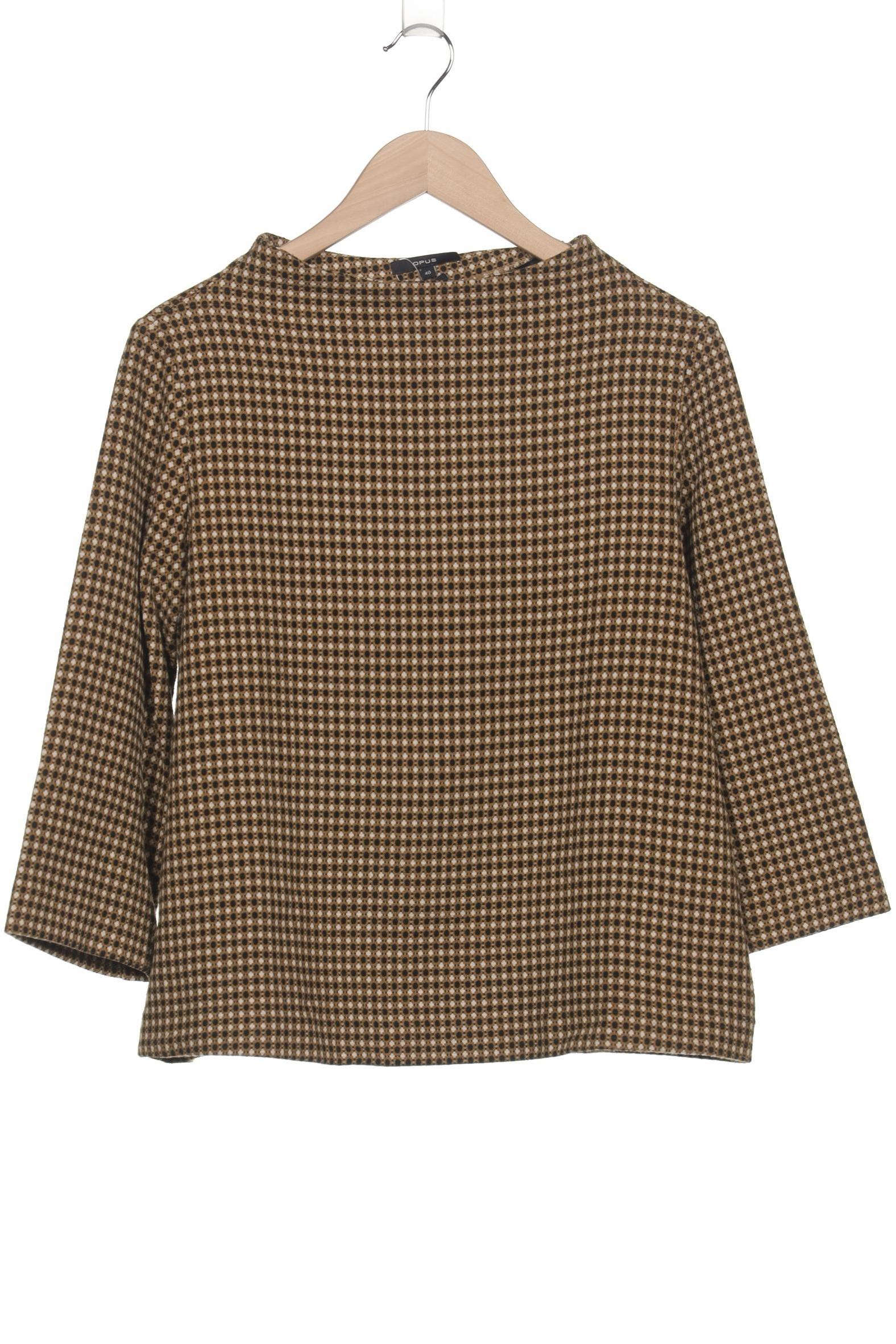 

Opus Damen Sweatshirt, grün, Gr. 40