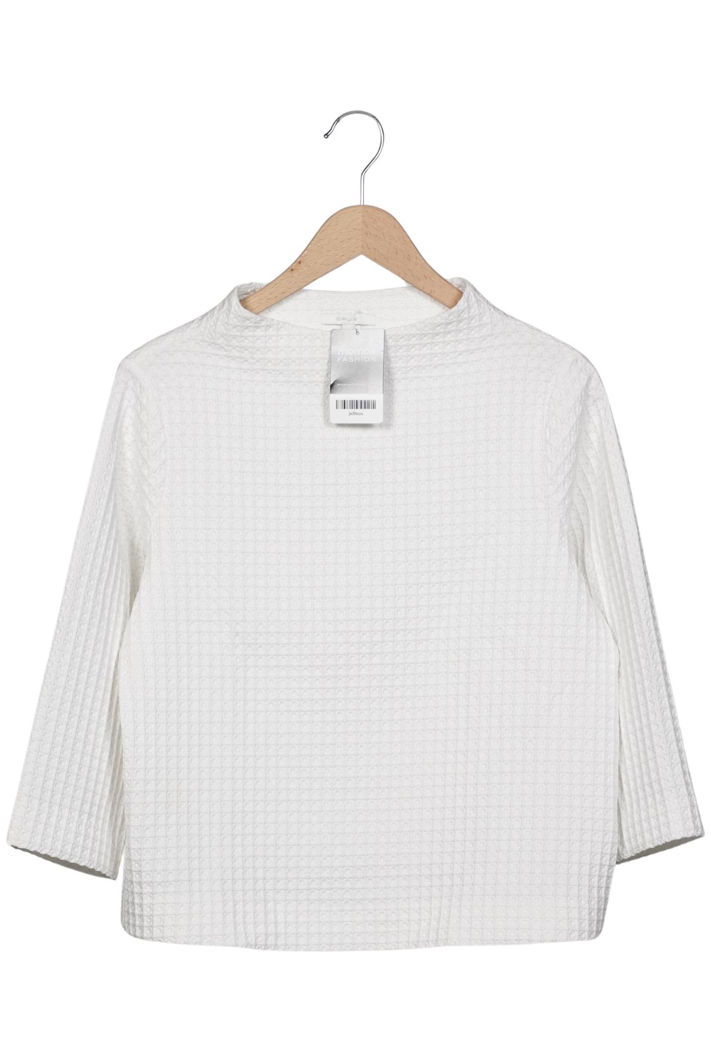 

Opus Damen Sweatshirt, weiß, Gr. 36