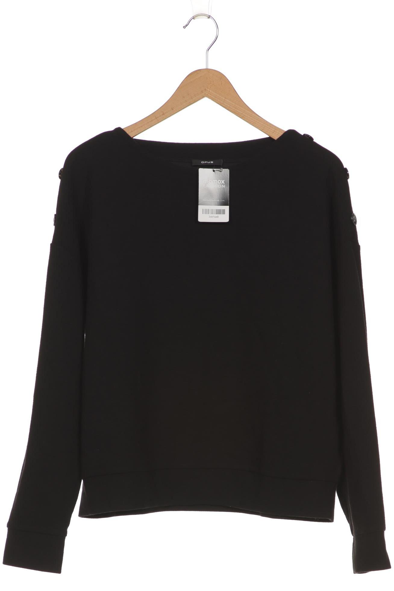 

Opus Damen Sweatshirt, schwarz
