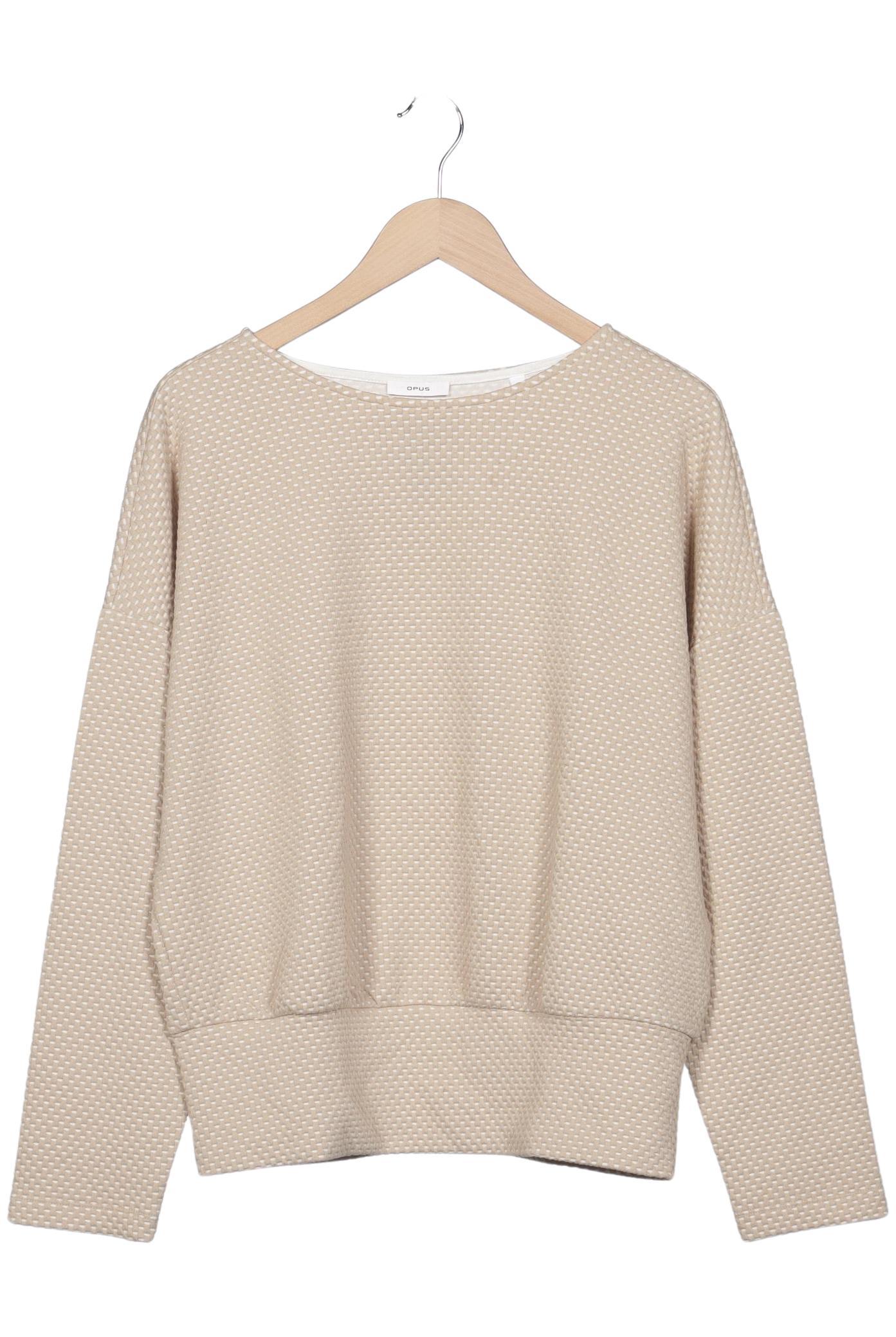 

Opus Damen Sweatshirt, beige, Gr. 42