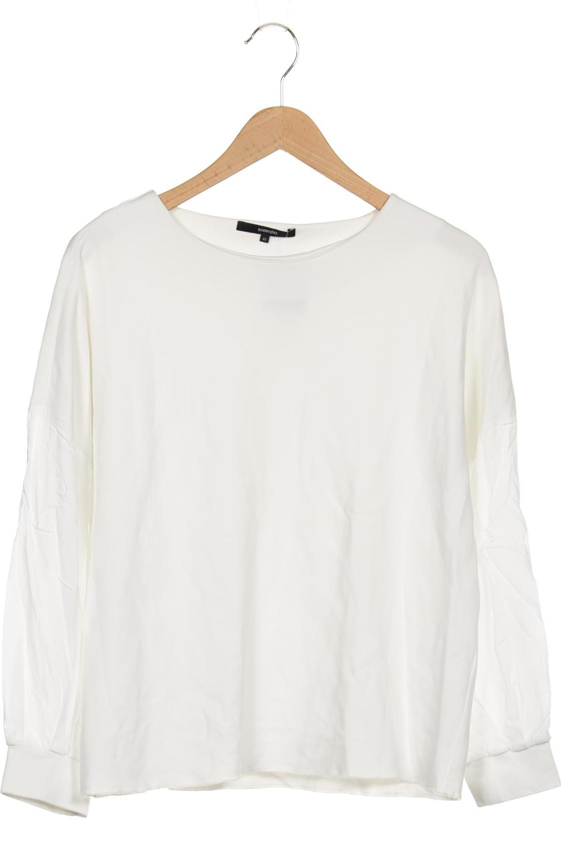 

Opus Damen Sweatshirt, weiß, Gr. 40