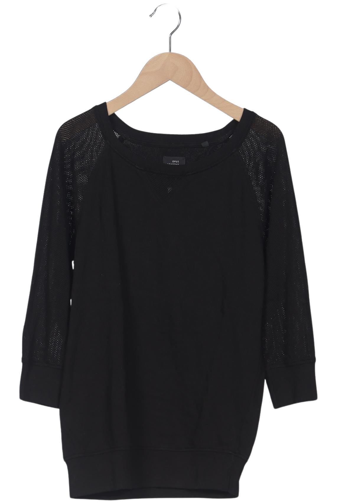

Opus Damen Sweatshirt, schwarz, Gr. 36