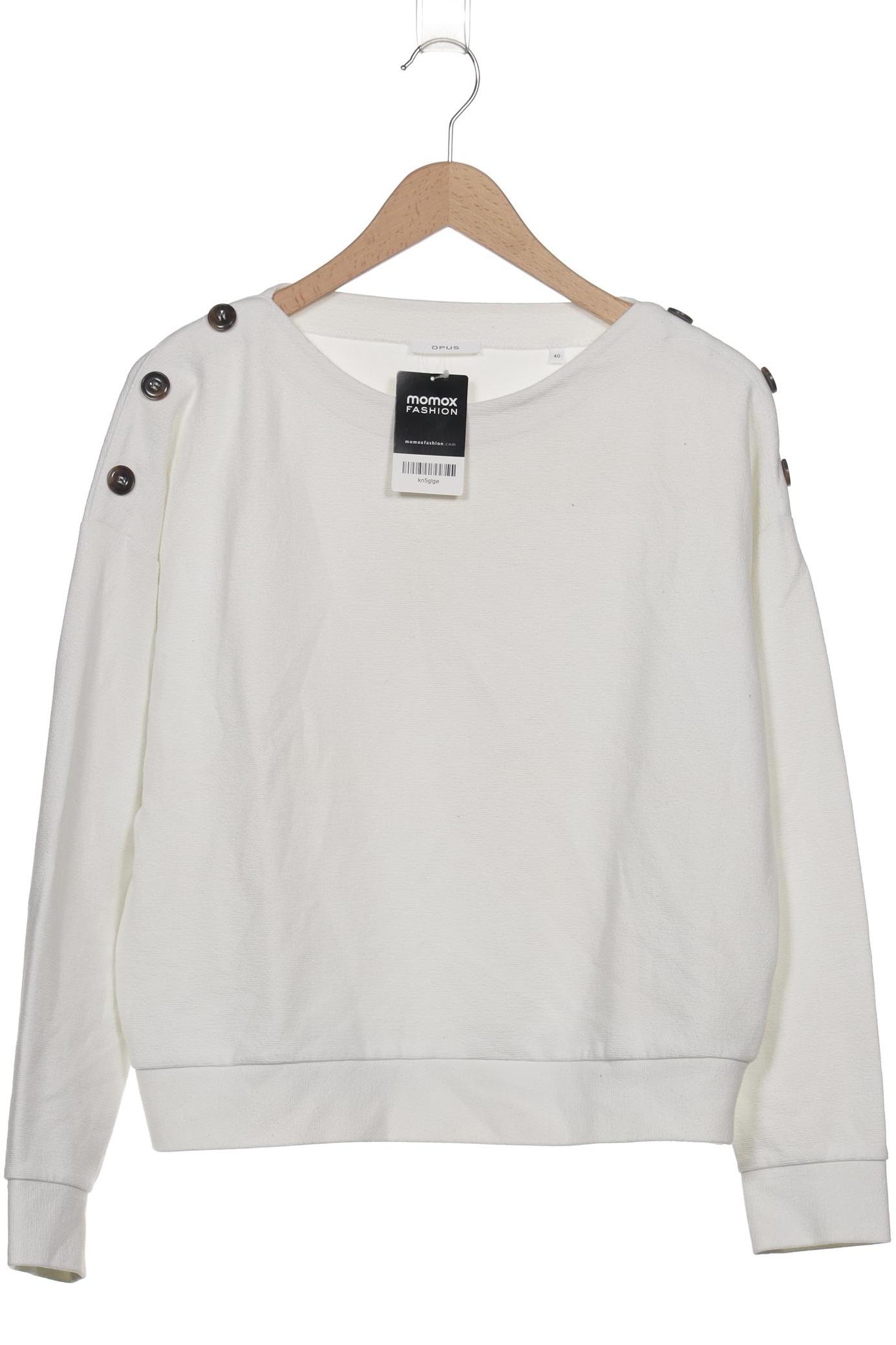 

Opus Damen Sweatshirt, weiß, Gr. 40