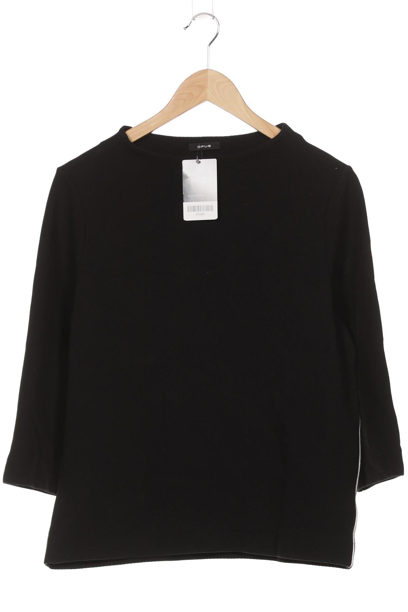 

Opus Damen Sweatshirt, schwarz, Gr. 38