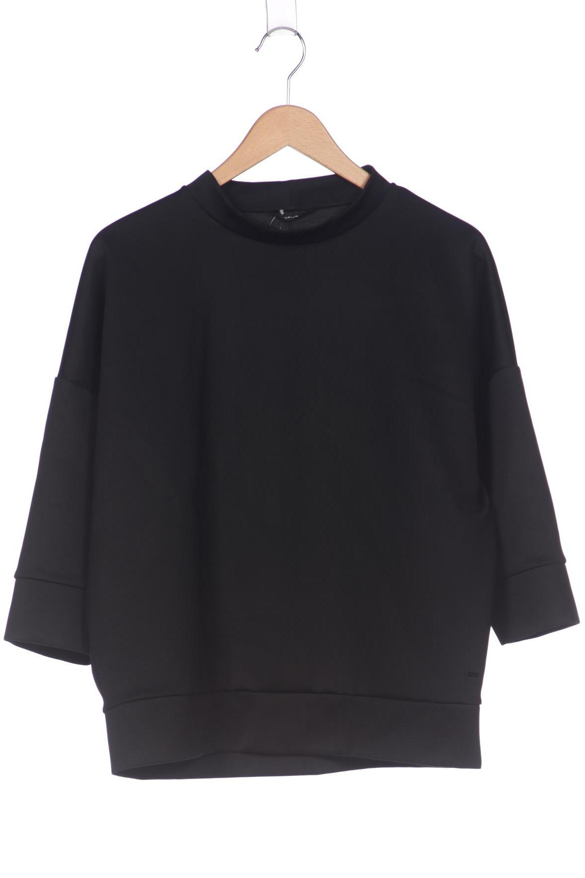 

Opus Damen Sweatshirt, schwarz, Gr. 38