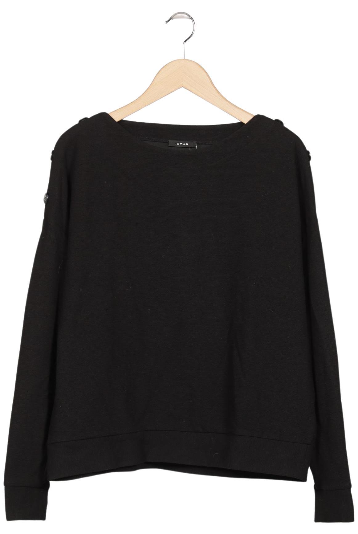 

Opus Damen Sweatshirt, schwarz, Gr. 42
