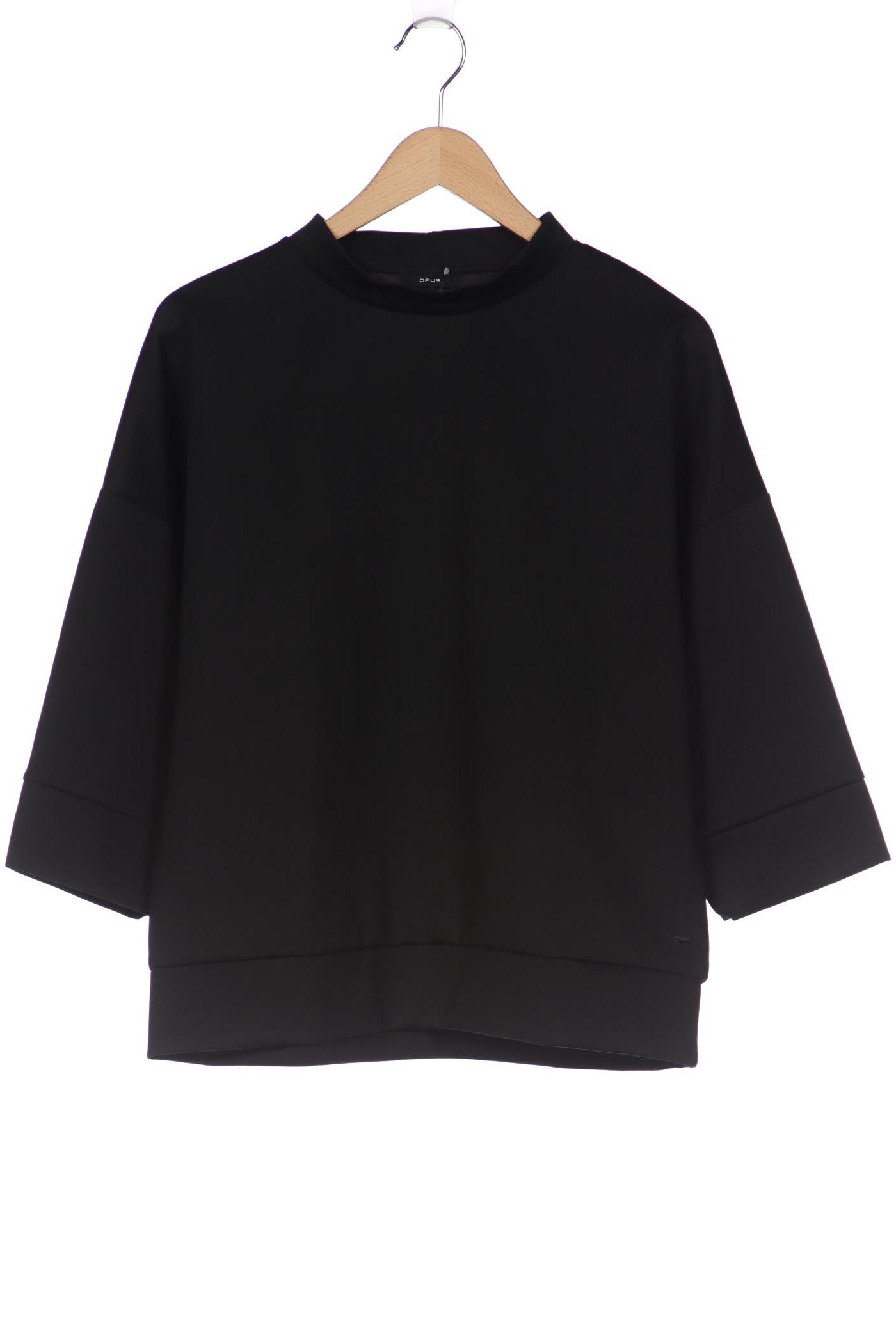 

Opus Damen Sweatshirt, schwarz, Gr. 38