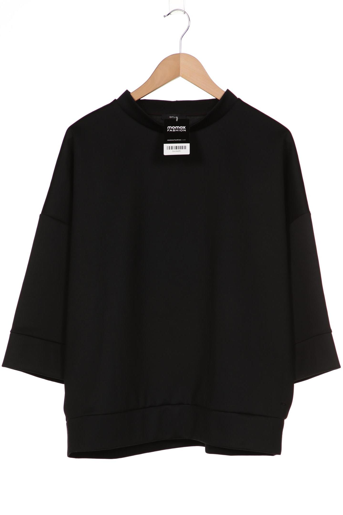 

Opus Damen Sweatshirt, schwarz