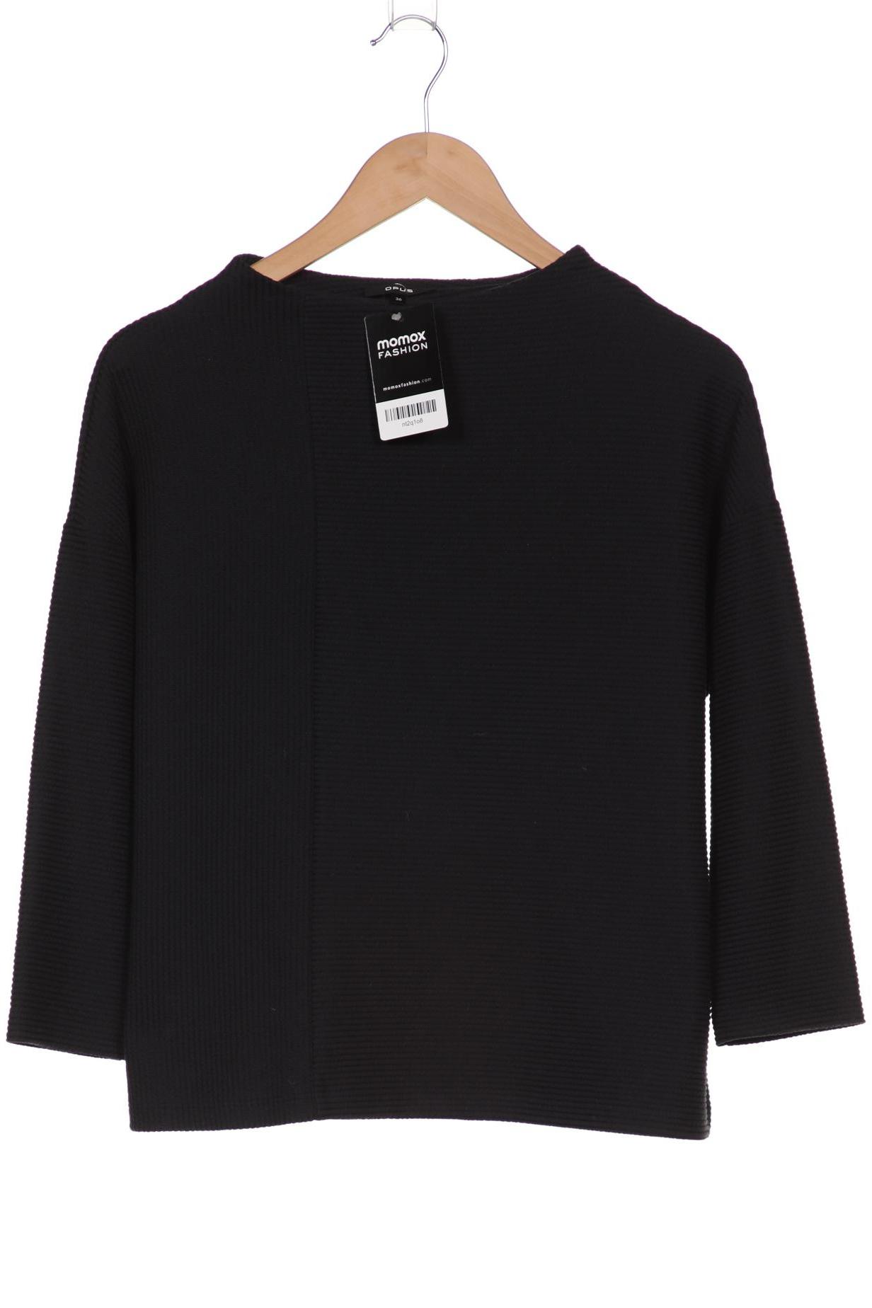 

Opus Damen Sweatshirt, schwarz