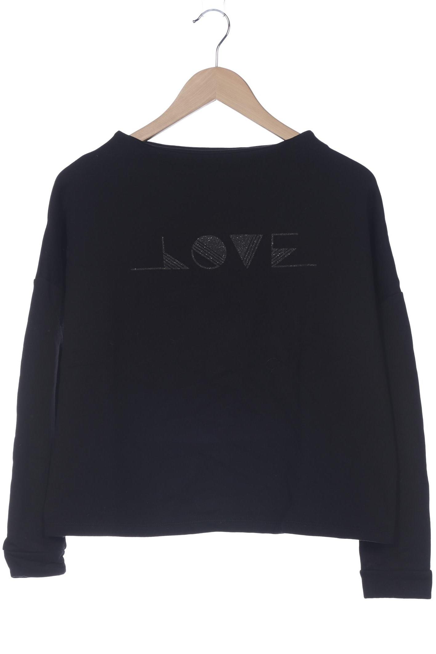 

Opus Damen Sweatshirt, schwarz