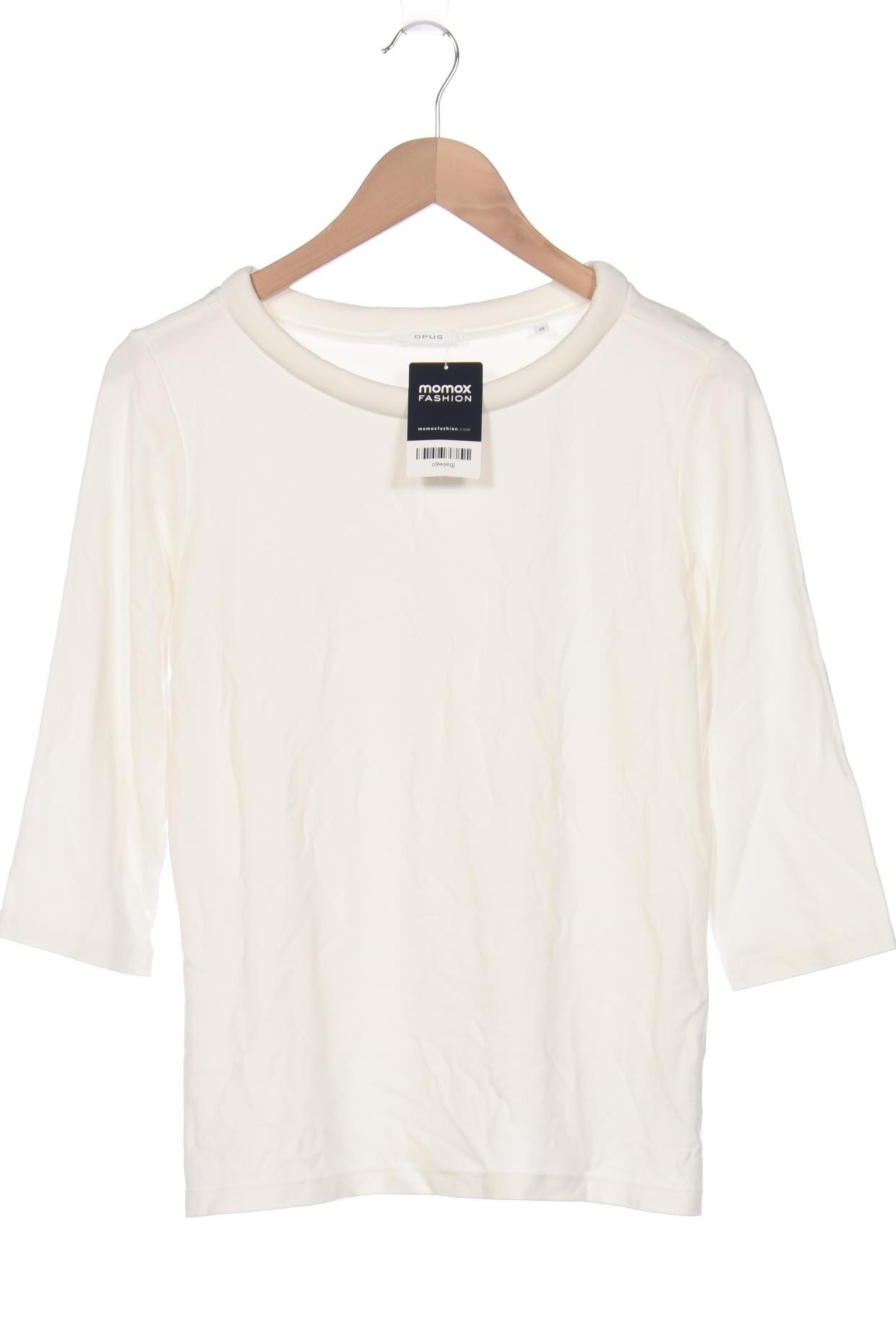 

Opus Damen Sweatshirt, weiß, Gr. 38