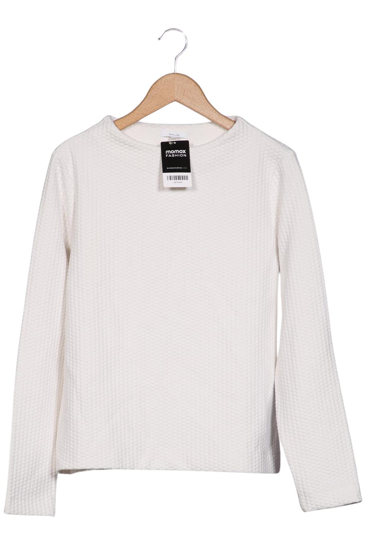 

Opus Damen Sweatshirt, weiß, Gr. 40