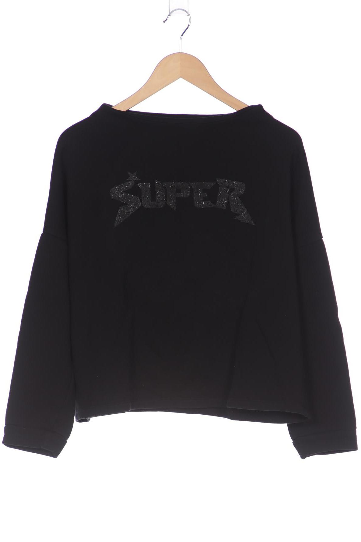 

Opus Damen Sweatshirt, schwarz