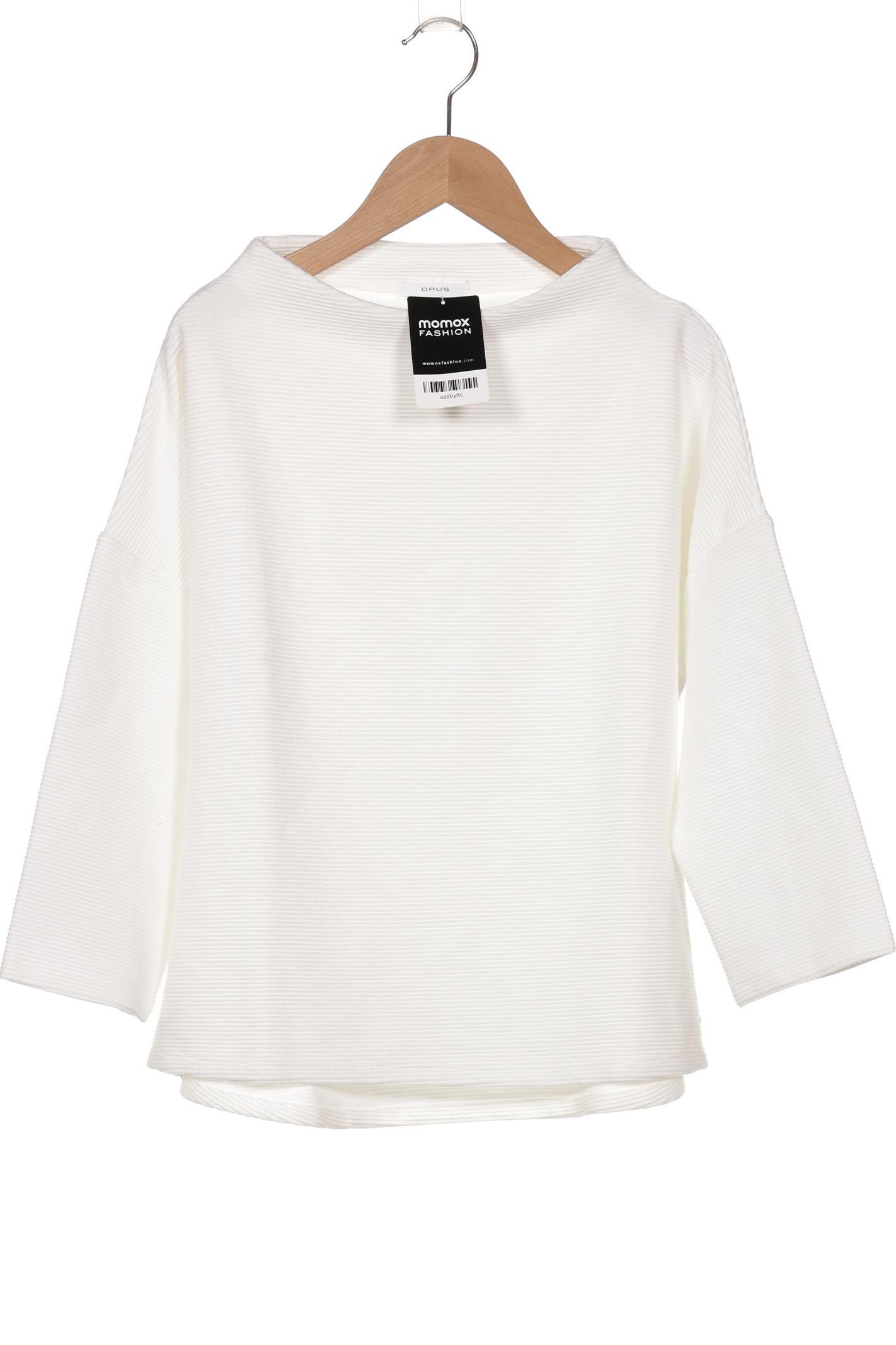 

Opus Damen Sweatshirt, weiß, Gr. 42