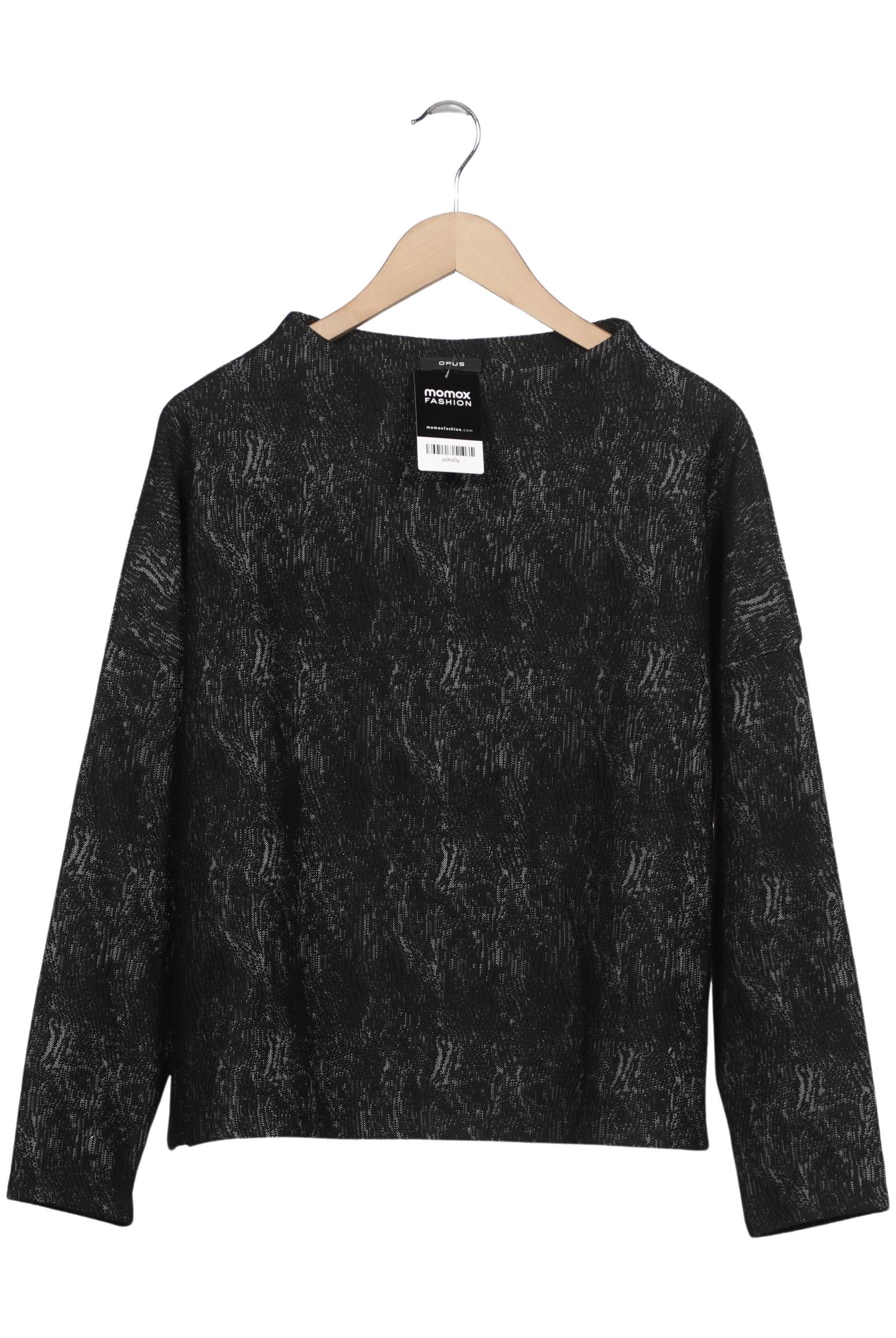 

Opus Damen Sweatshirt, schwarz, Gr. 40