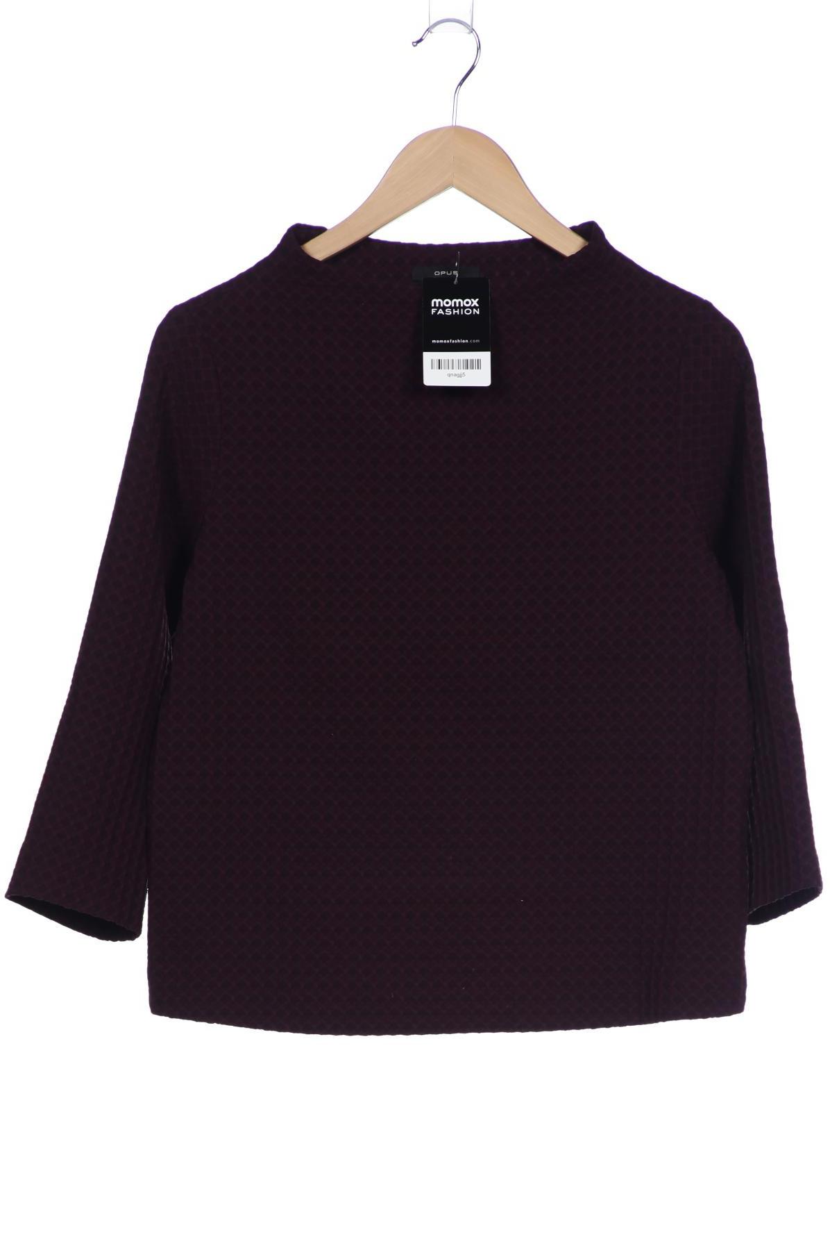 

Opus Damen Sweatshirt, bordeaux, Gr. 36