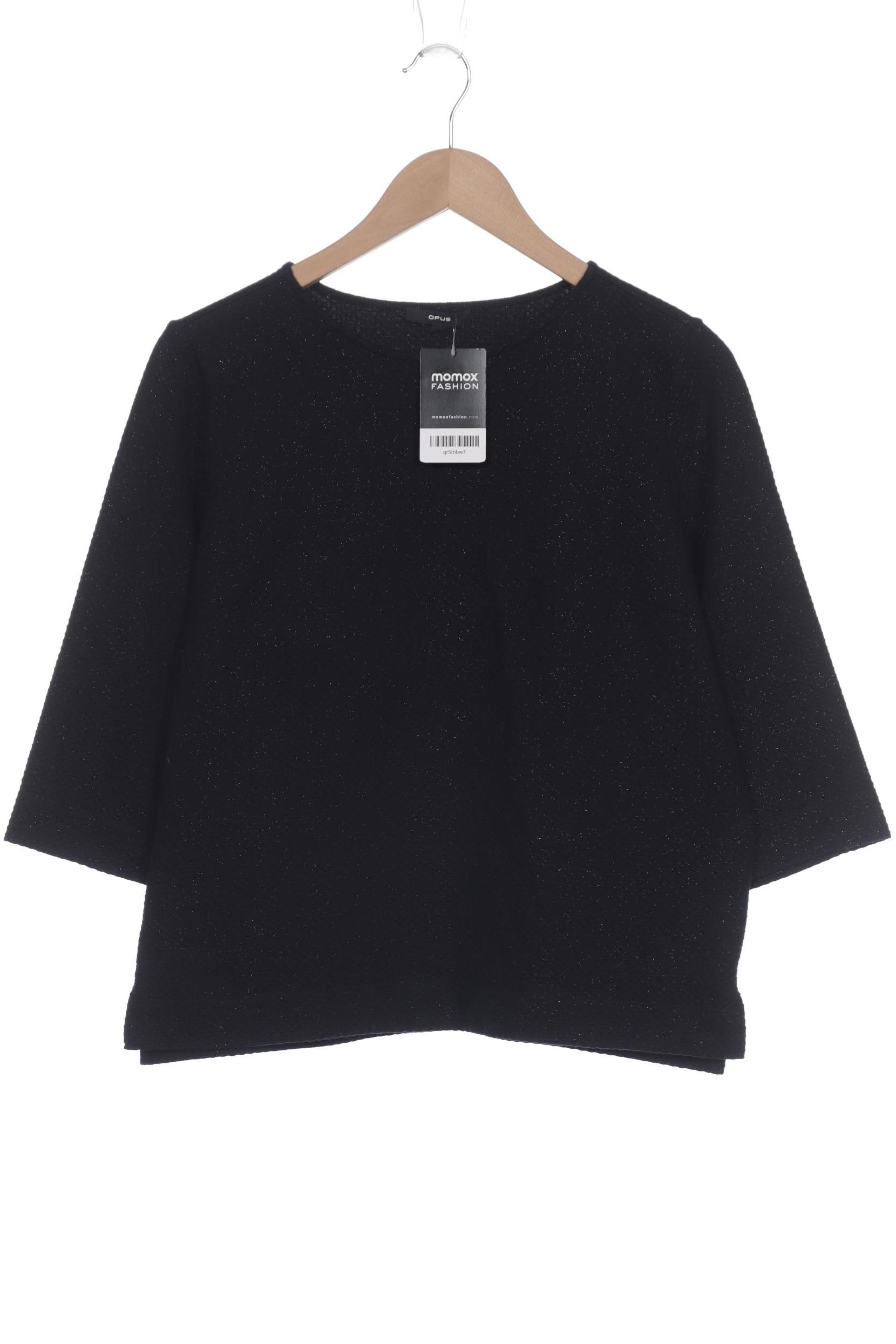 

Opus Damen Sweatshirt, schwarz, Gr. 38