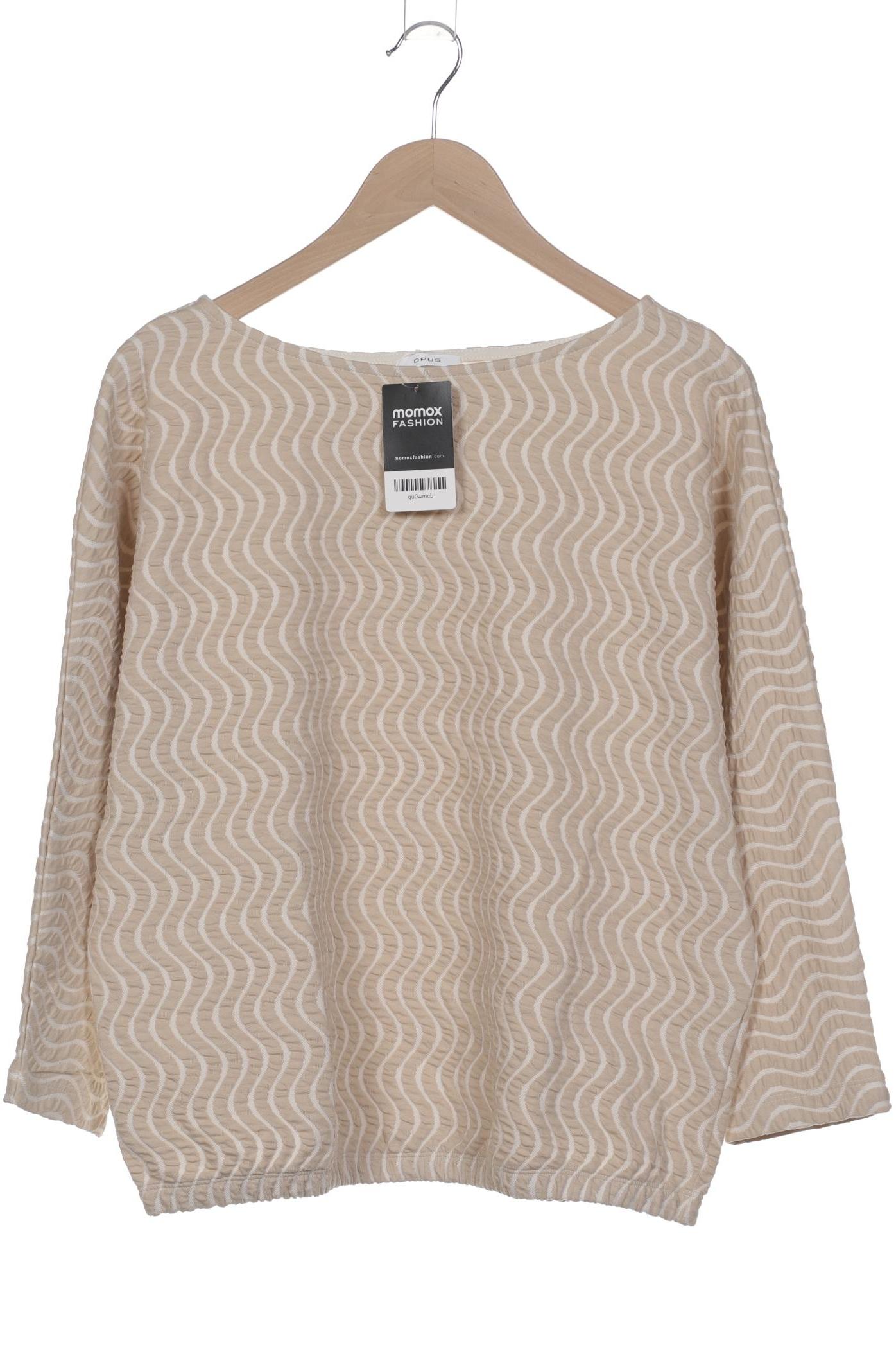 

Opus Damen Sweatshirt, beige, Gr. 42