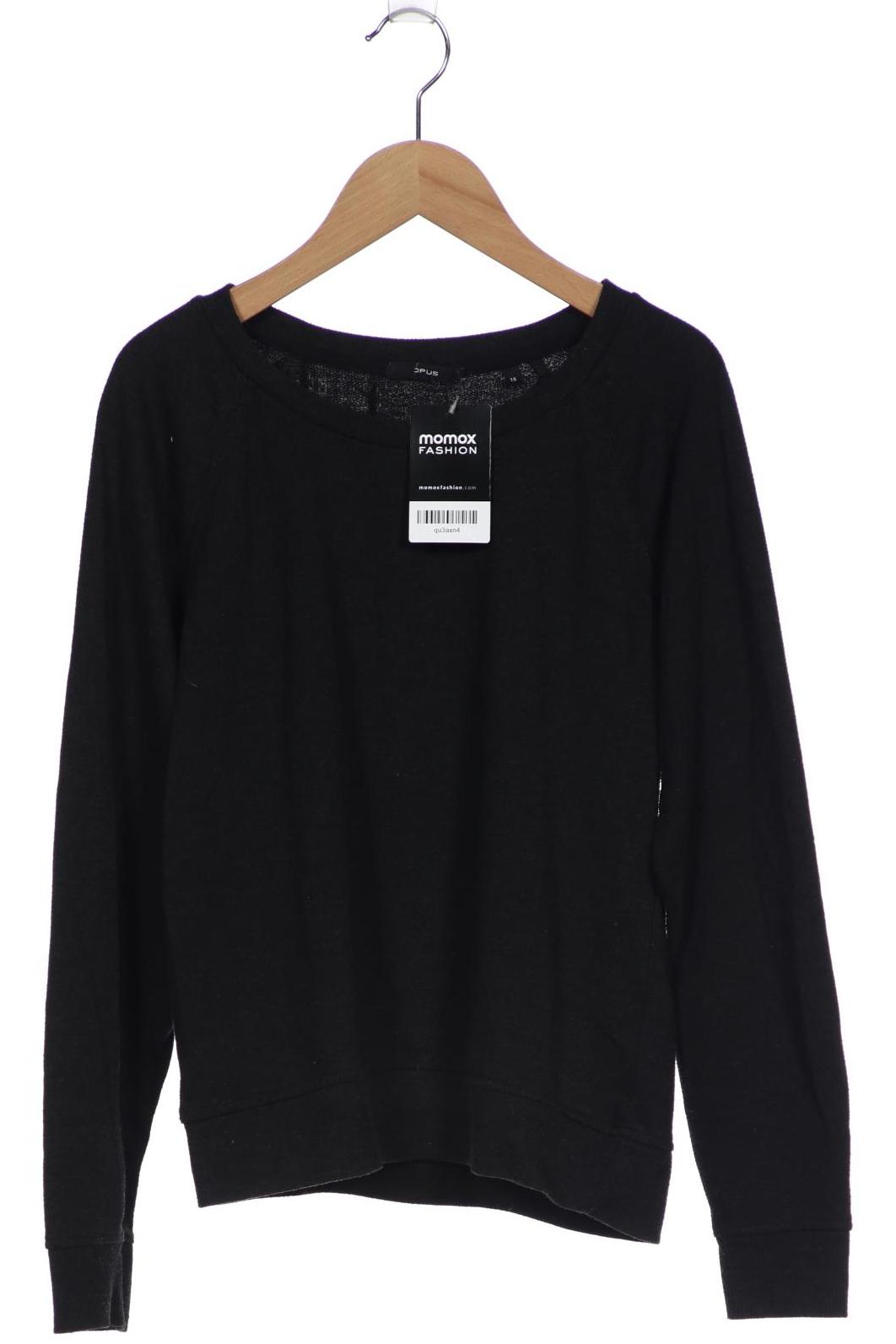 

Opus Damen Sweatshirt, schwarz