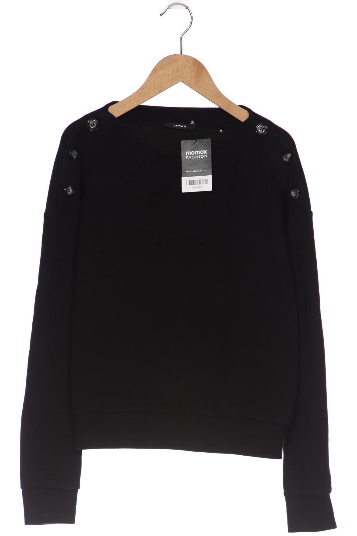 

Opus Damen Sweatshirt, schwarz