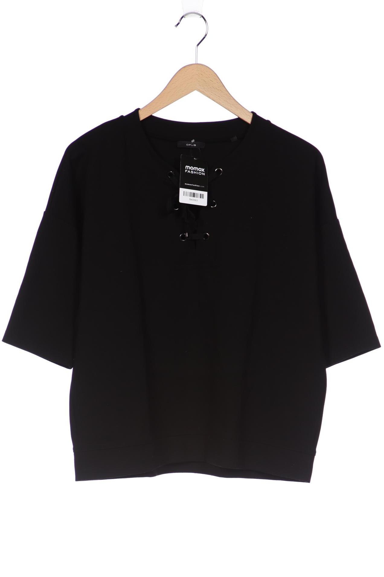 

Opus Damen Sweatshirt, schwarz
