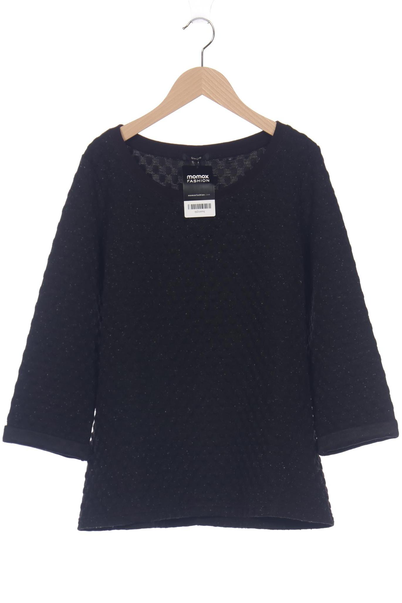 

Opus Damen Sweatshirt, schwarz, Gr. 40
