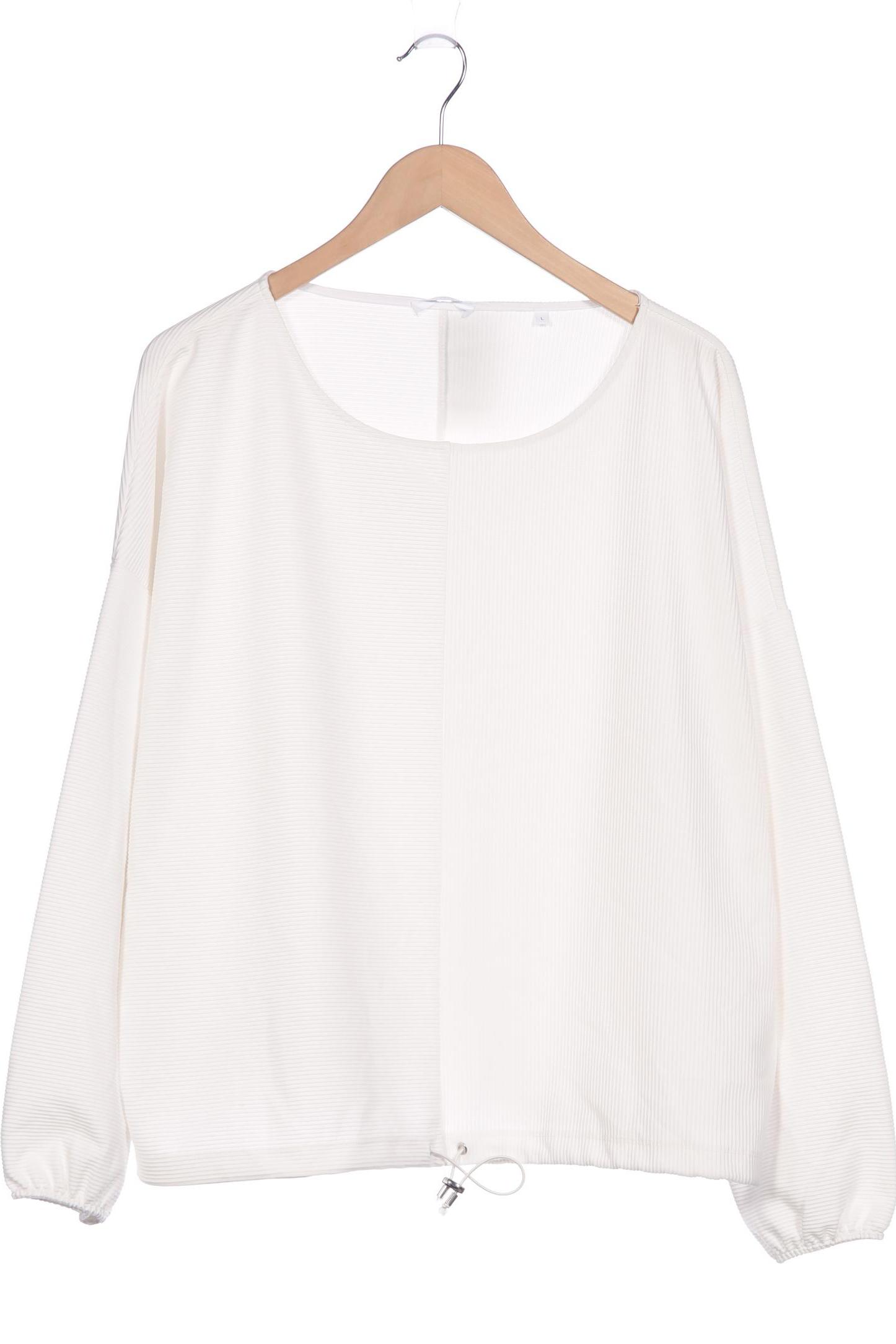 

Opus Damen Sweatshirt, weiß, Gr. 42