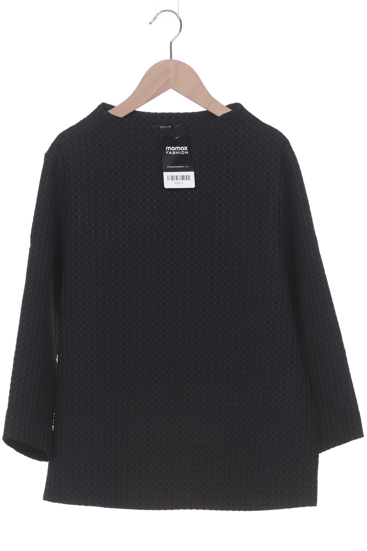 

Opus Damen Sweatshirt, schwarz, Gr. 40