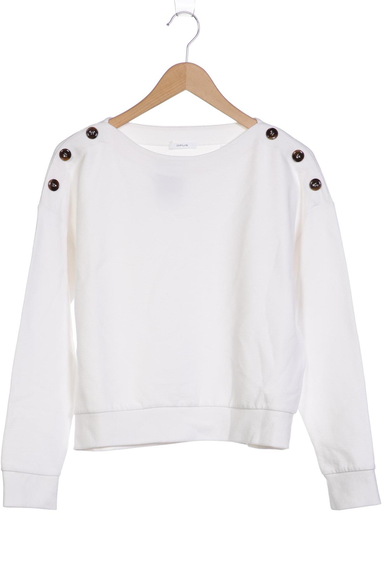 

Opus Damen Sweatshirt, weiß